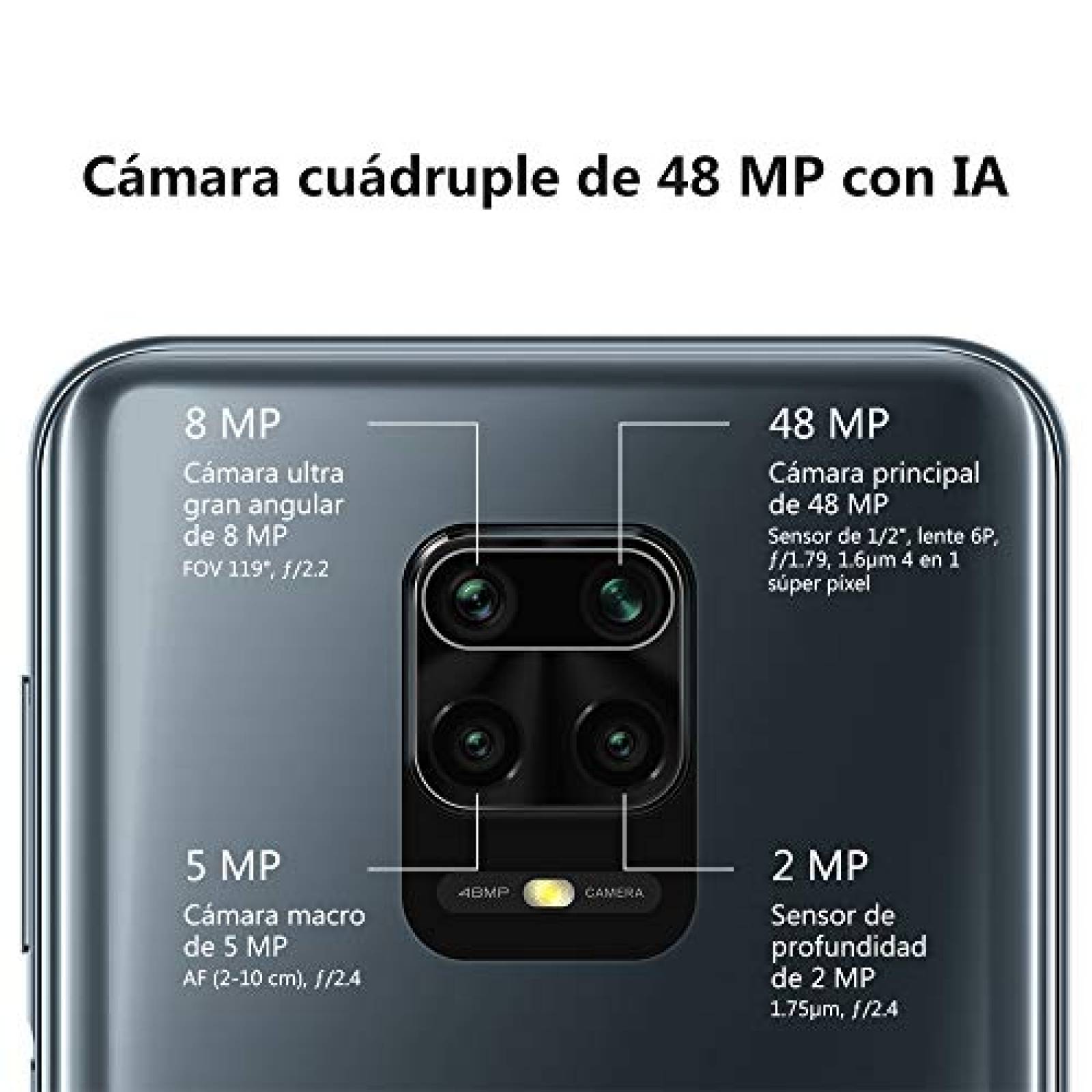 Xiaomi Redmi Note 9S 4Gb 64Gb Azul