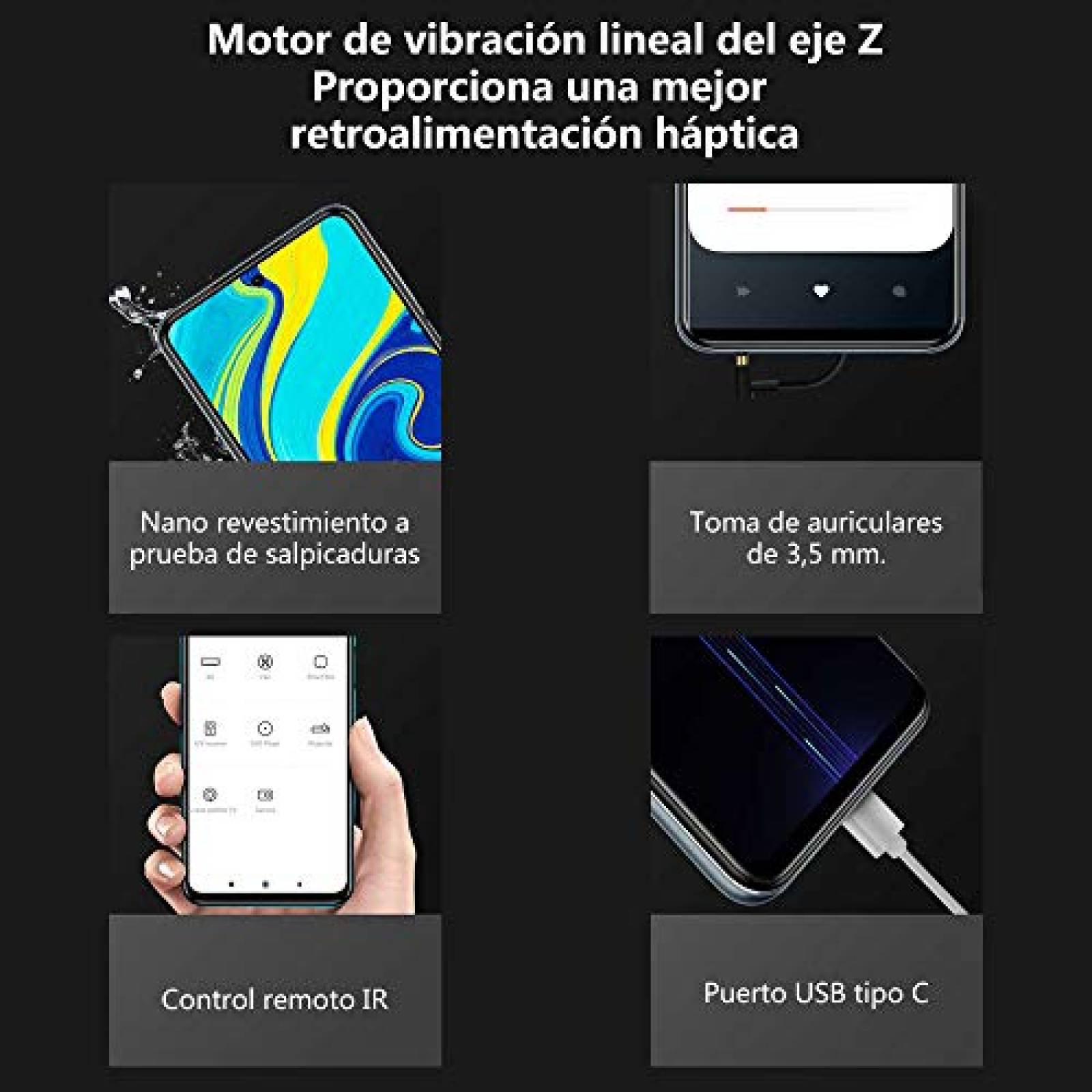Xiaomi Redmi Note 9S 4Gb 64Gb Azul