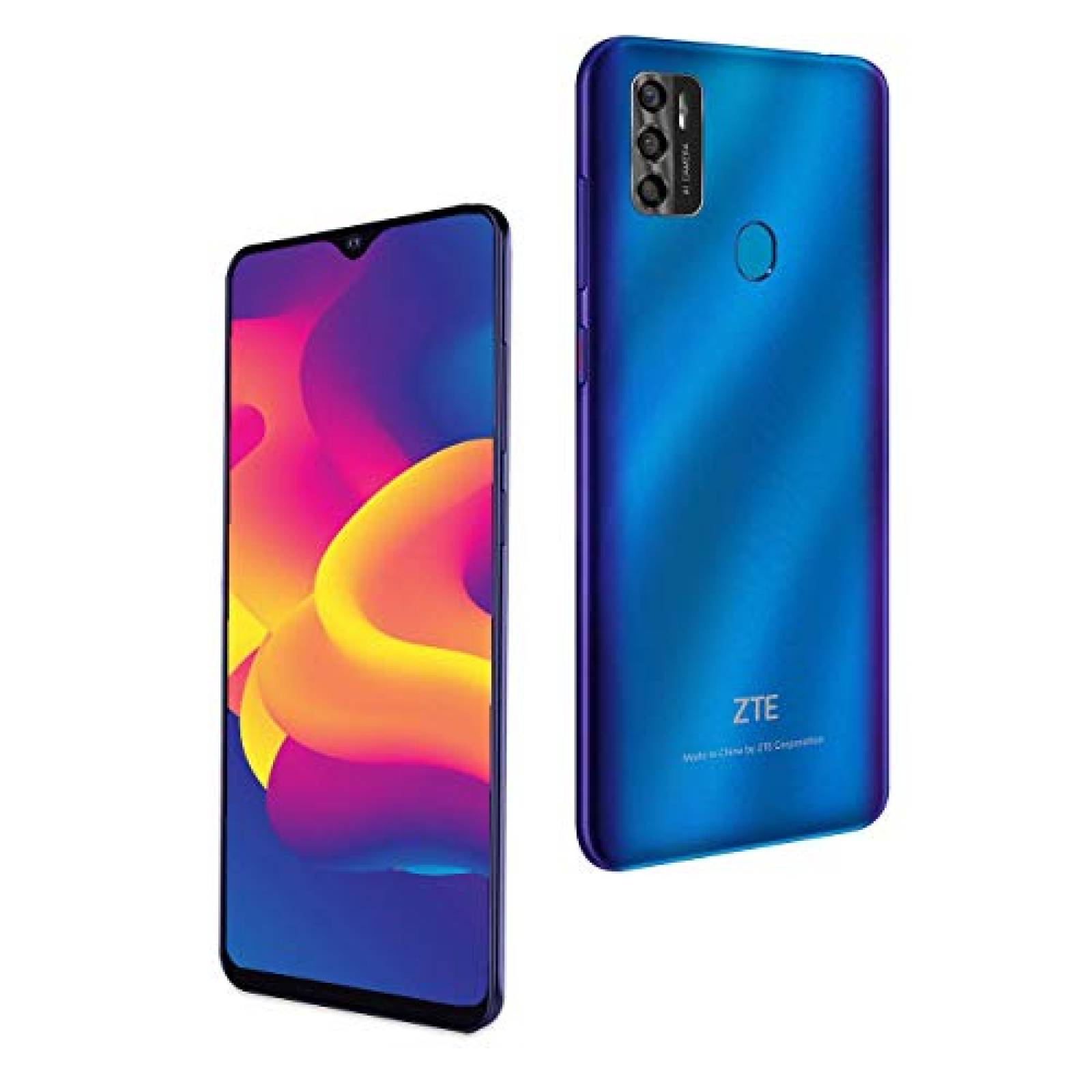 ZTE Blade A7S 64G 4G LTE Smartphone 6.5" HD Azul Desbloqueado