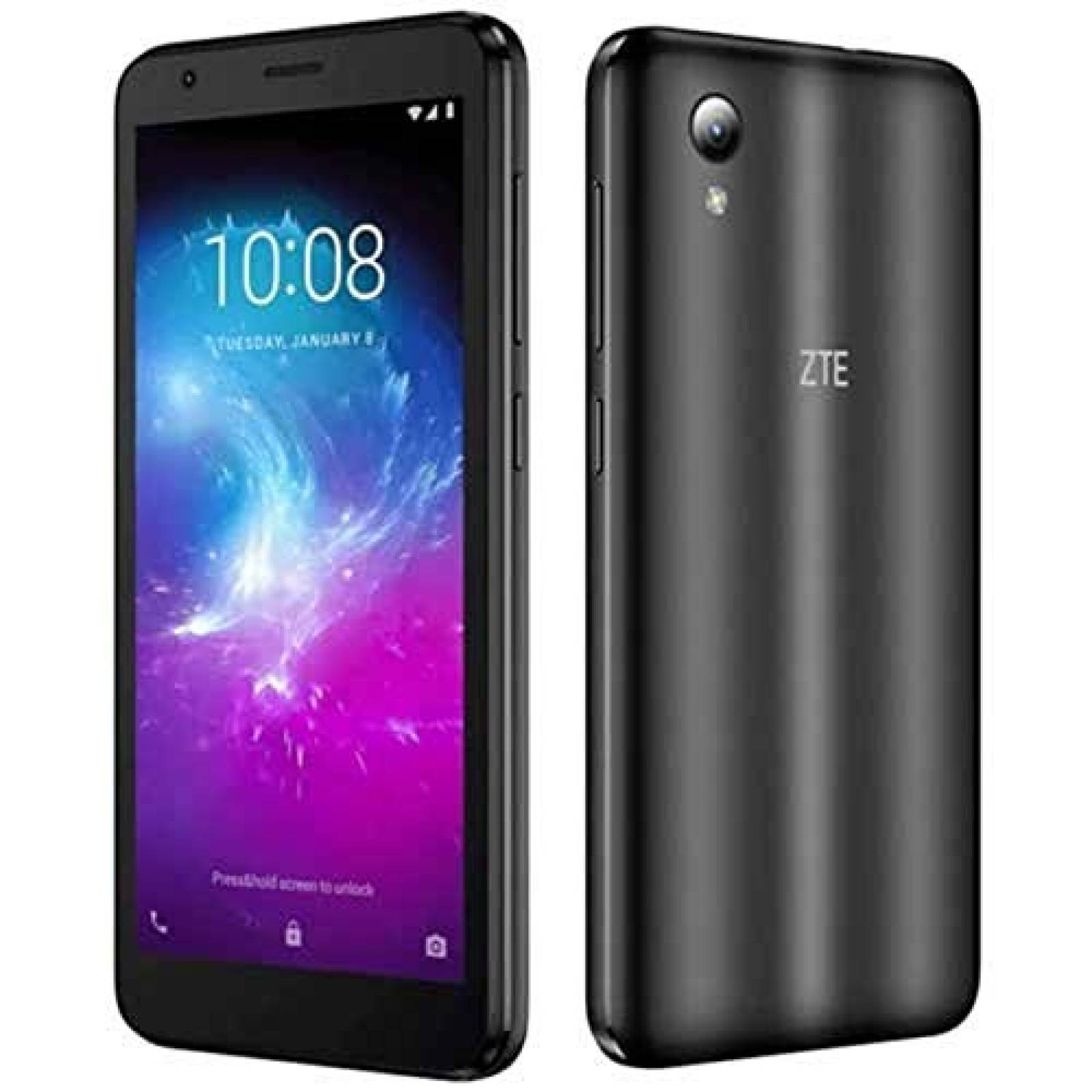 ZTE Blade L8 5" 32GB Android 9.0 Pie Go Edition desbloqueado de fábrica (negro)