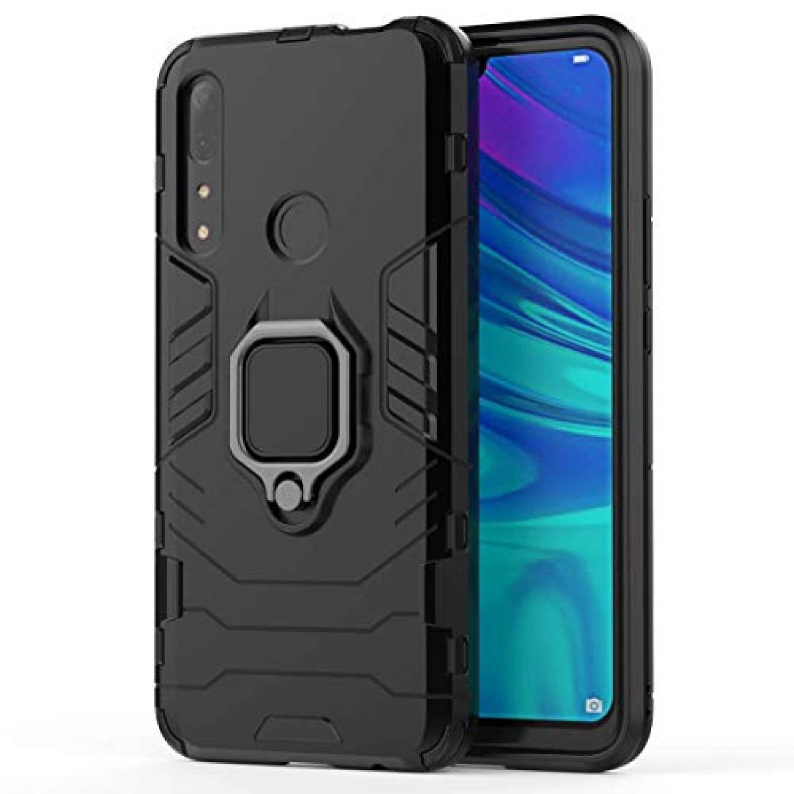 Funda Befly Funda Huawei Y9 Prime 2019, Carcasa Huawei Y 019, Negro