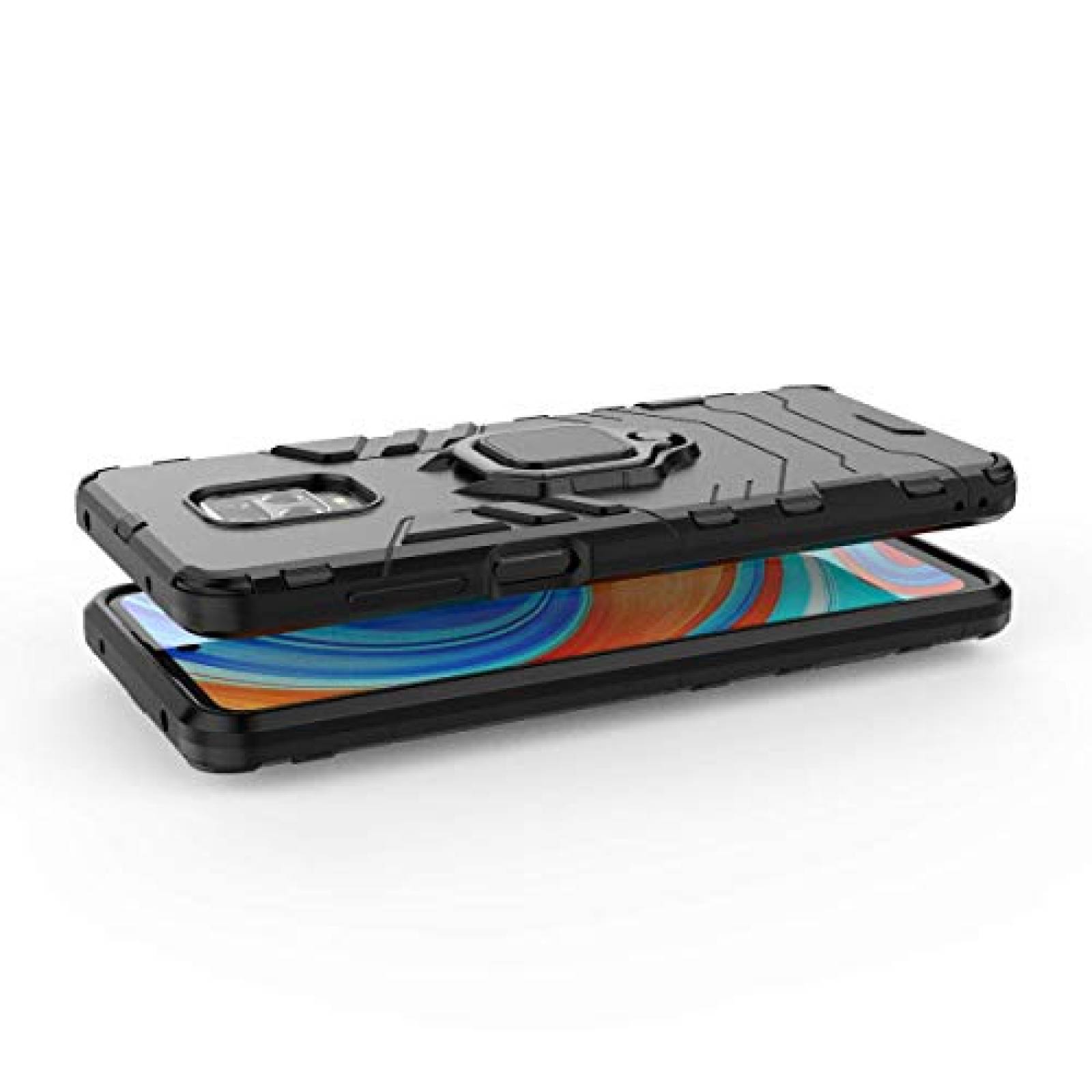 Funda Befly Funda Xiaomi Redmi Note 9S/ Redmi Note 9 Pro orte Negro