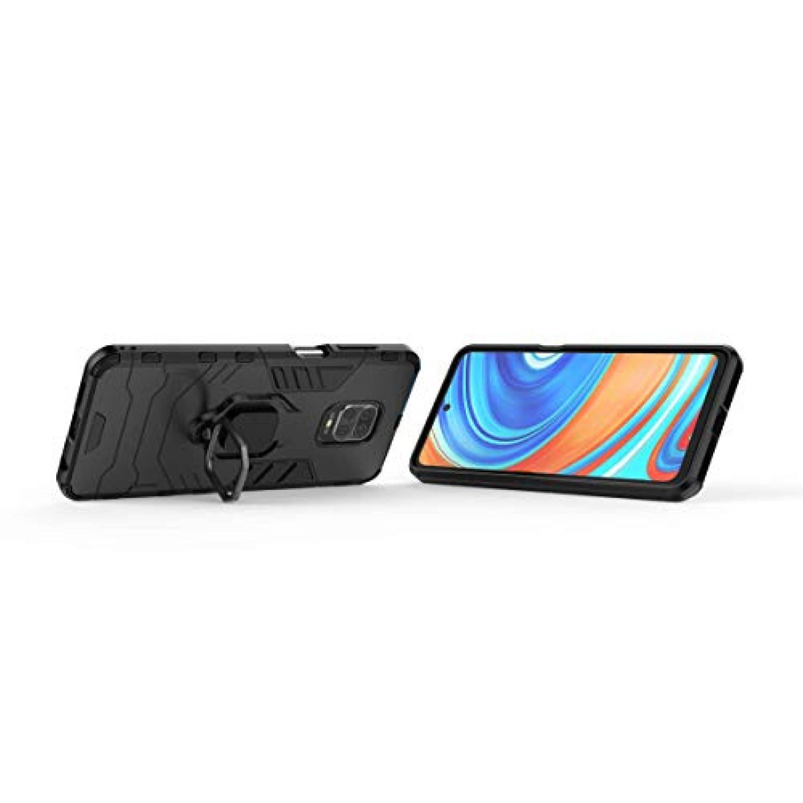 Funda Befly Funda Xiaomi Redmi Note 9S/ Redmi Note 9 Pro orte Negro
