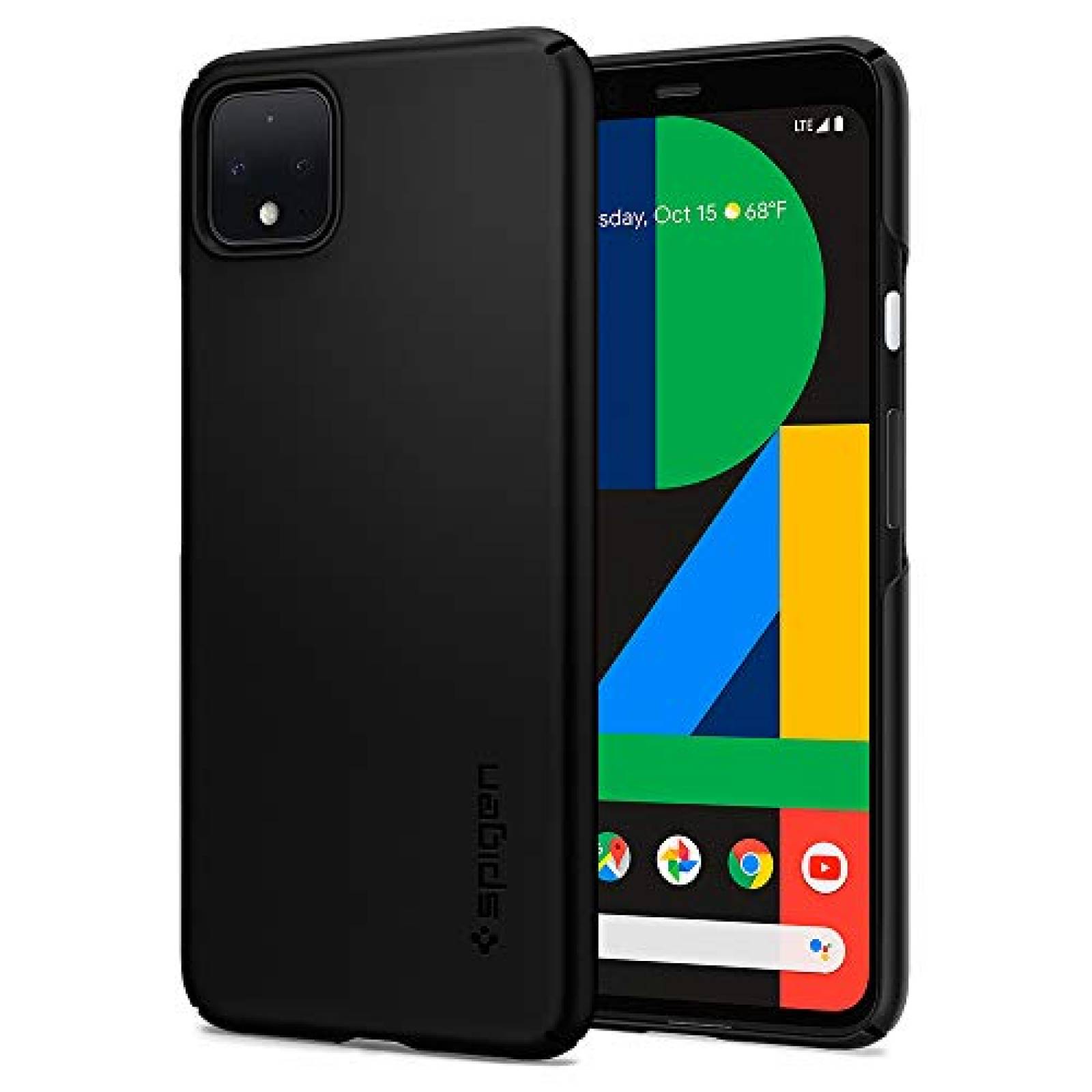 Funda Para Google Pixel 7a Spigen Rugged Armor Negro