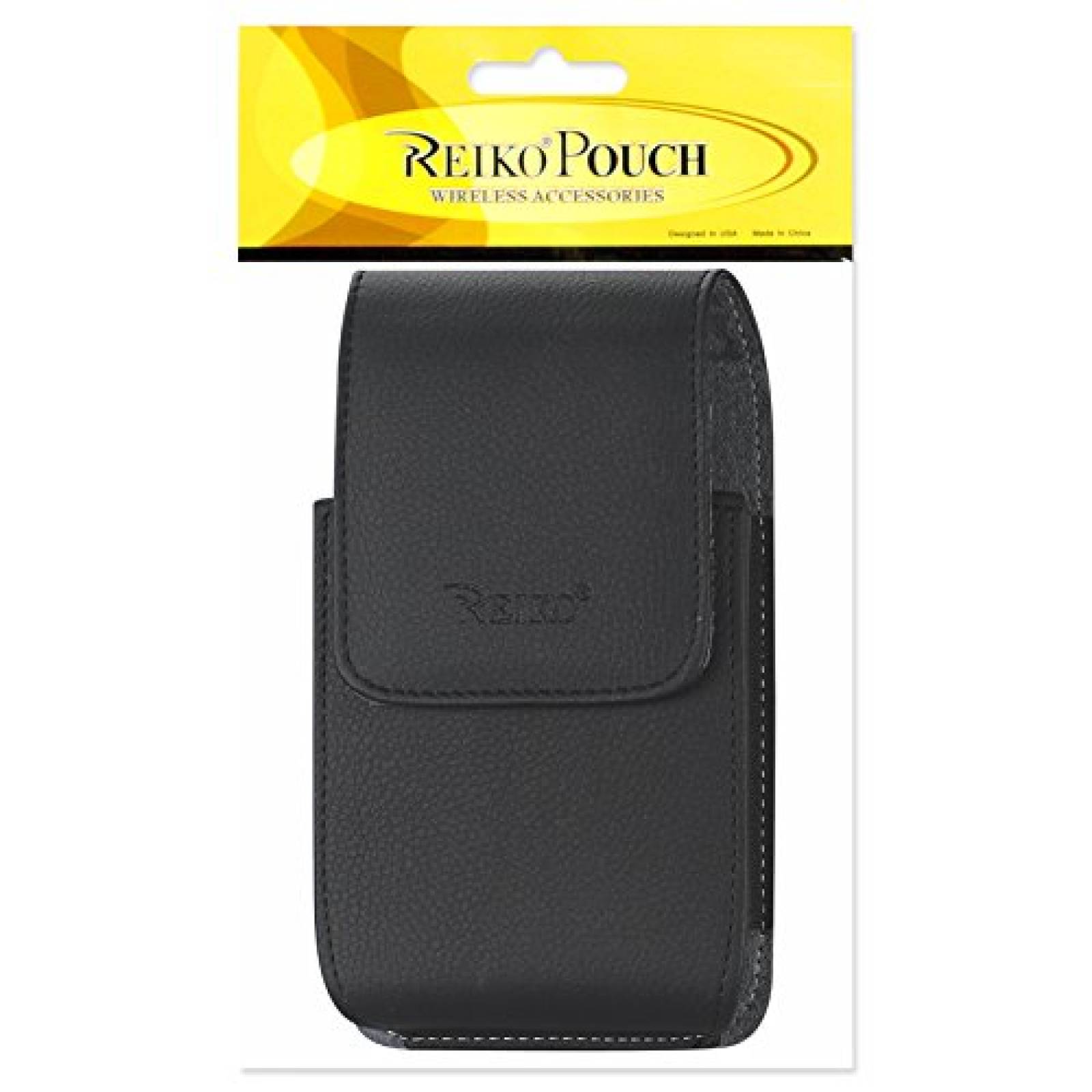 Funda Reiko Vertical Pouch for Samsung Galaxy Mega 6.3-I ng - Black
