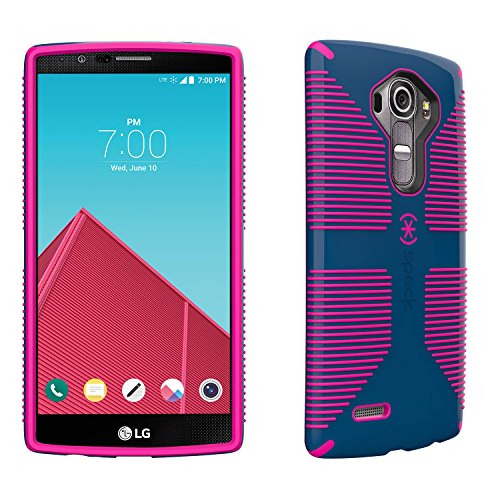 Funda Speck SPK-A4224 CandyShell Grip Case for LG G4, Co stick Pink
