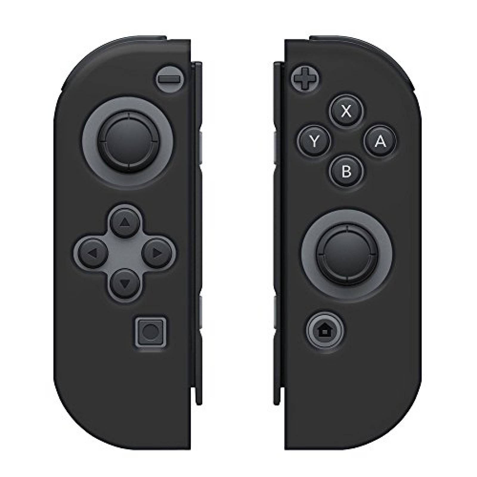 Funda Amzer - Carcasa de Silicona para Nintendo Switch J olor Negro