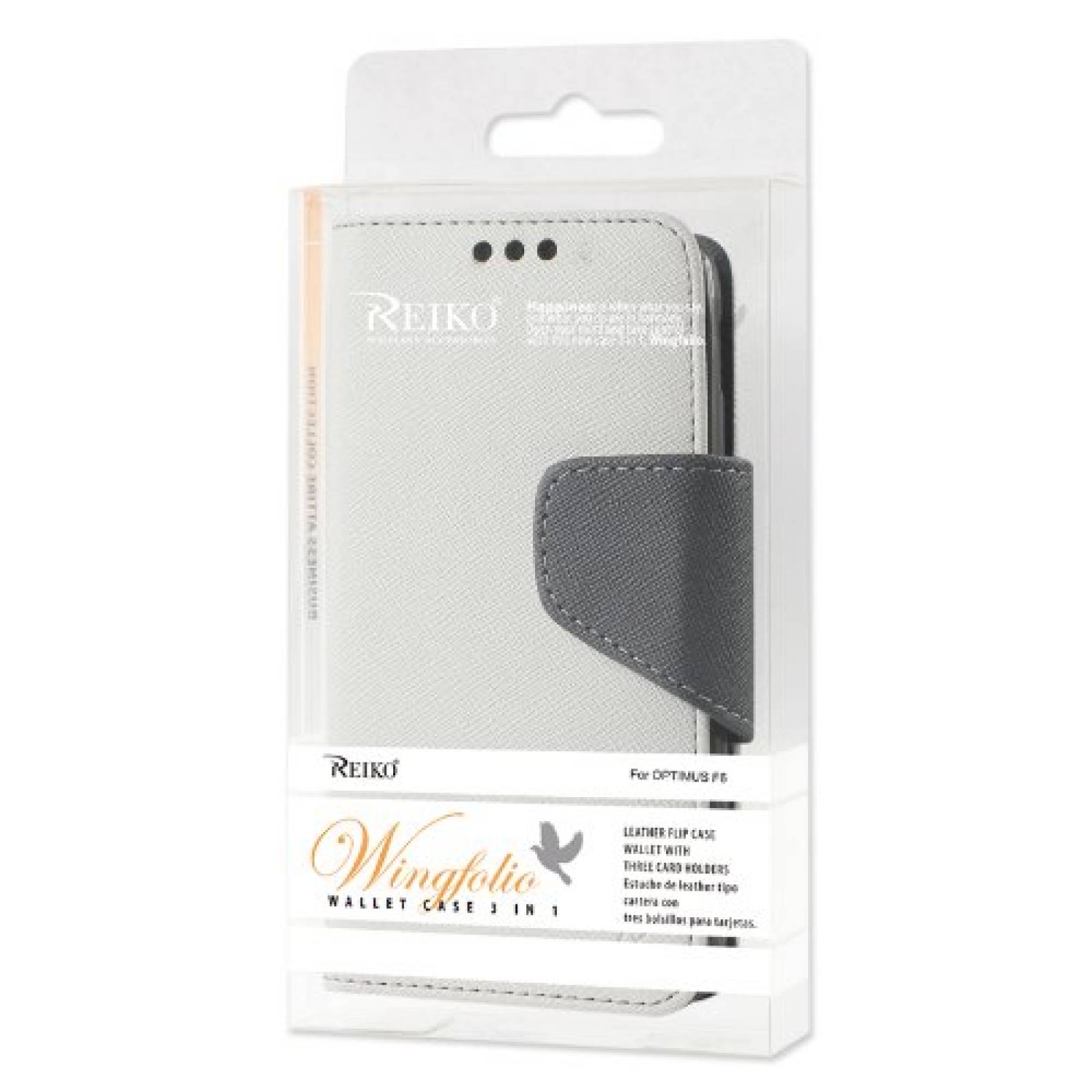 Funda Reiko Protector de Pantalla para LG Optimus F6 - e ansparente