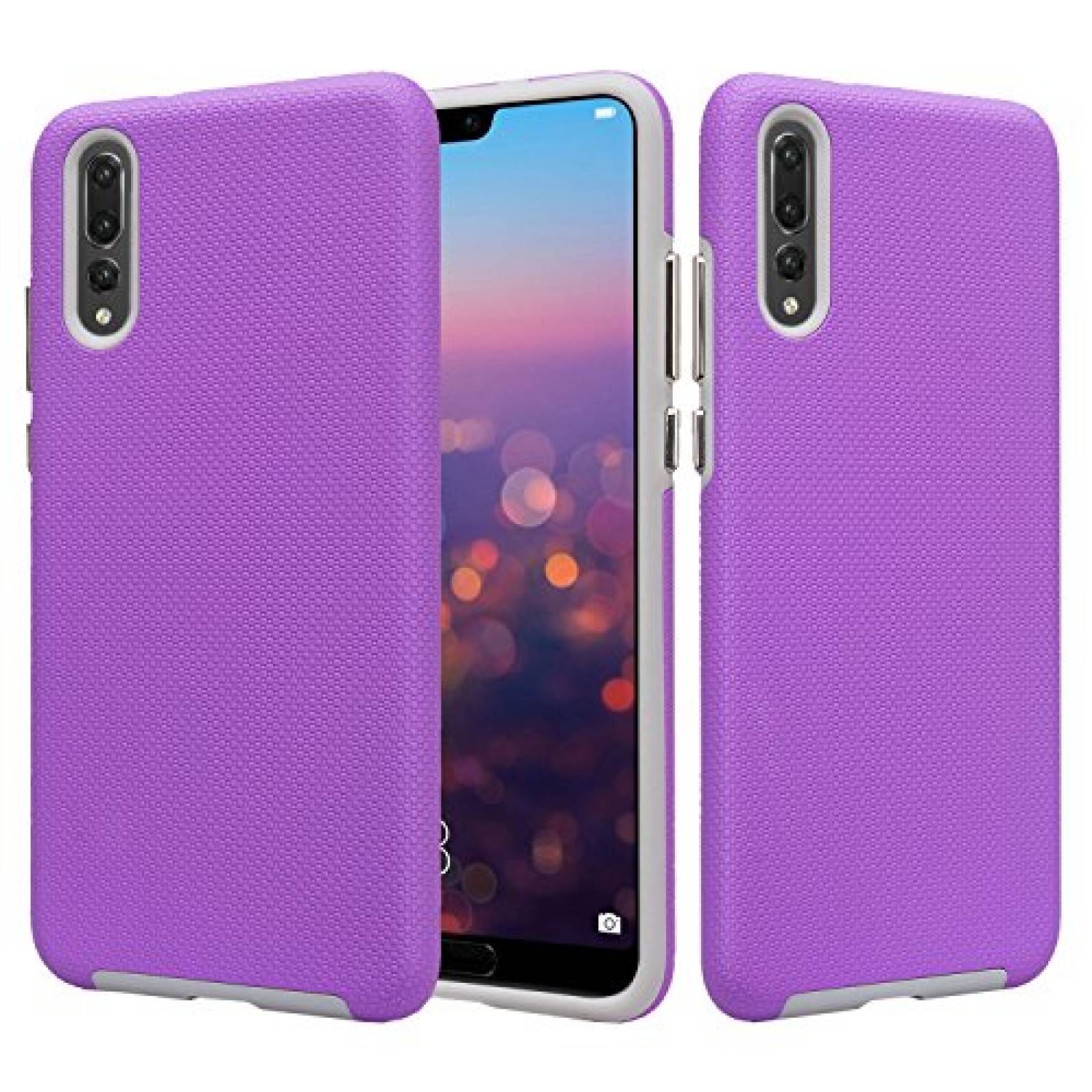 Funda CoverLab Funda Case para Huawei P20 Pro, Doble Pro lor Morado