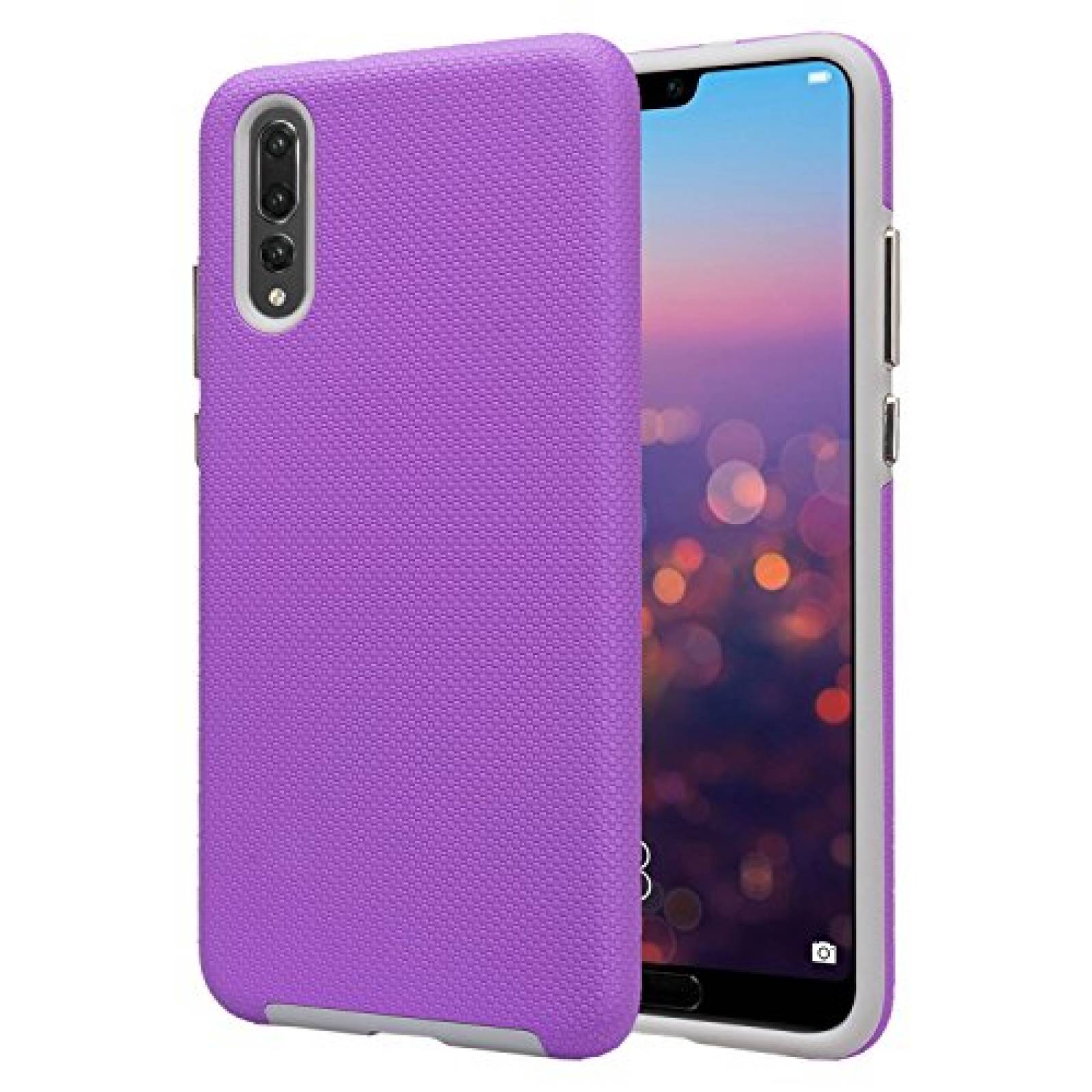 Funda CoverLab Funda Case para Huawei P20 Pro, Doble Pro lor Morado