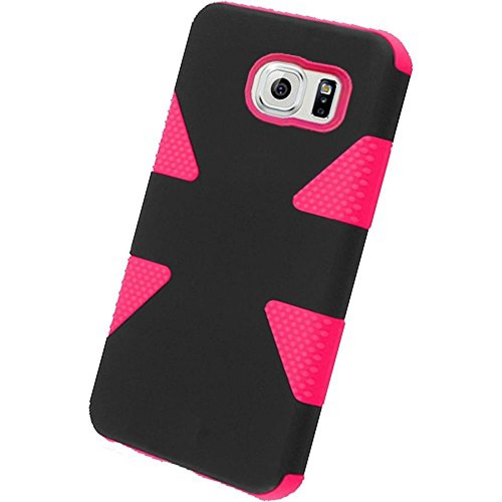 Funda HRWireless Samsung Galaxy S6 Edge Dynamic Cover - k/Hot Pink