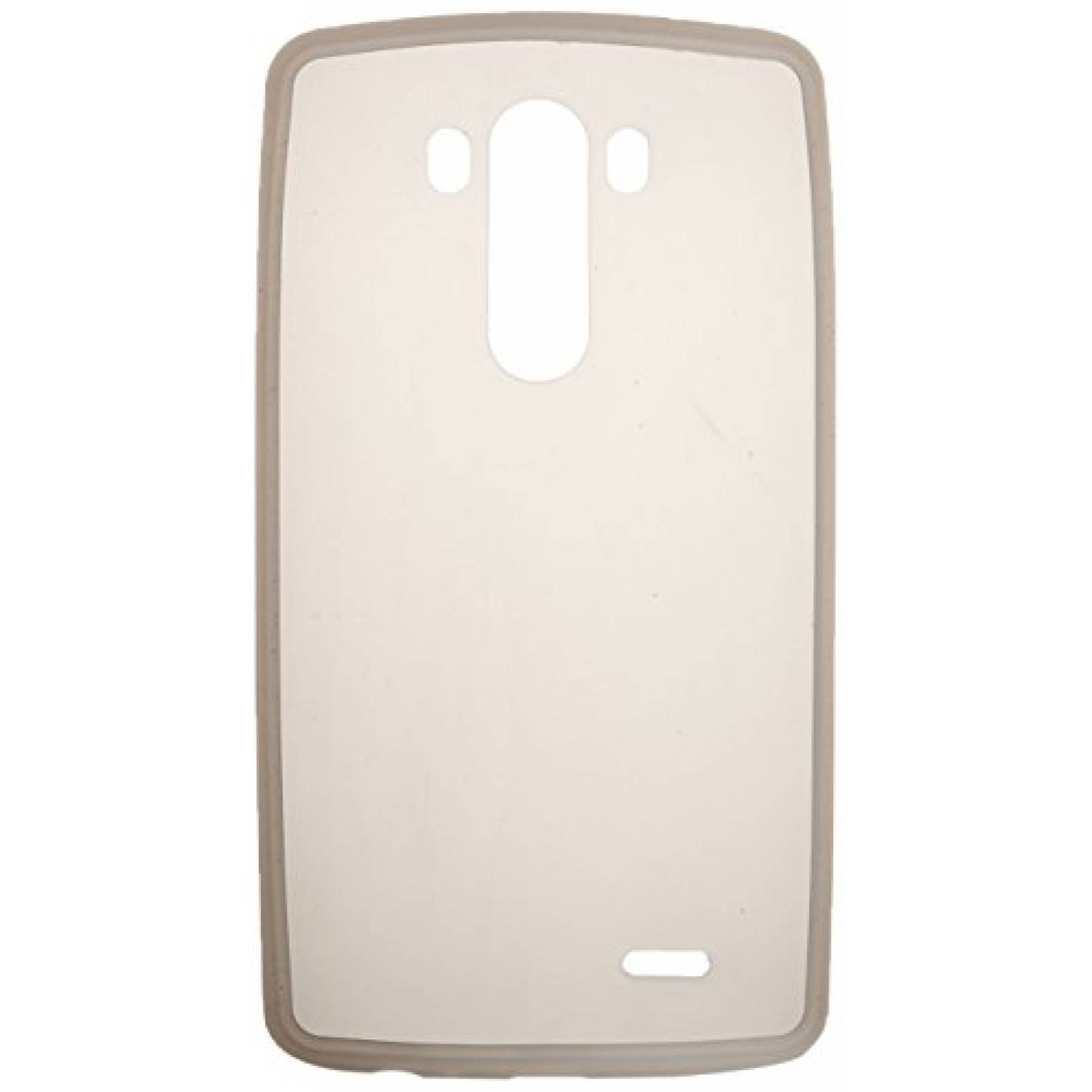Funda JUJEO Naked Silicone Case for LG G3 D850, D855, LS ng - Clear