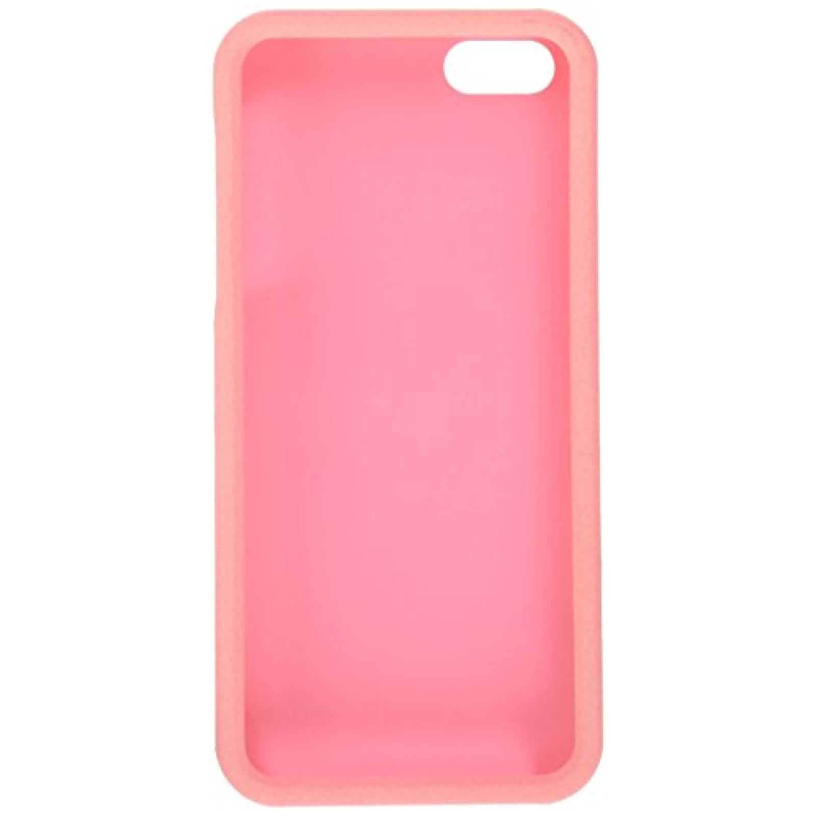 Funda Reiko - Carcasa de Goma para iPhone 5 (1 Unidad), ro, Rosado