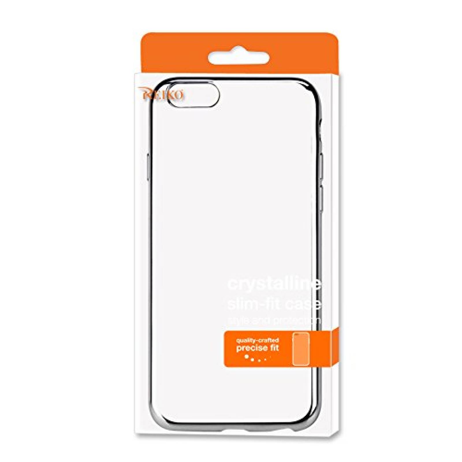 Funda Reiko Bumper TPU Case for iPhone 6/6S/7 5.5INCH Sh iny Silver