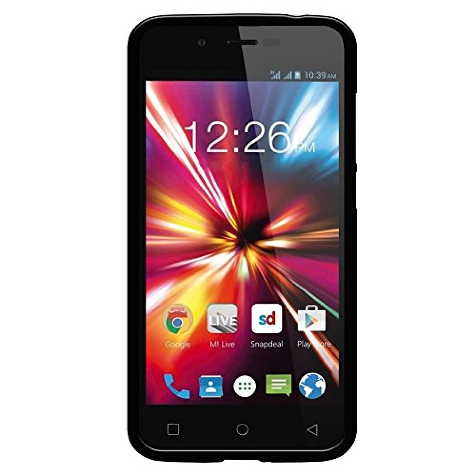 Funda Amzer Pudding Soft Gel TPU Fit Case Cover Skin for 380, Black