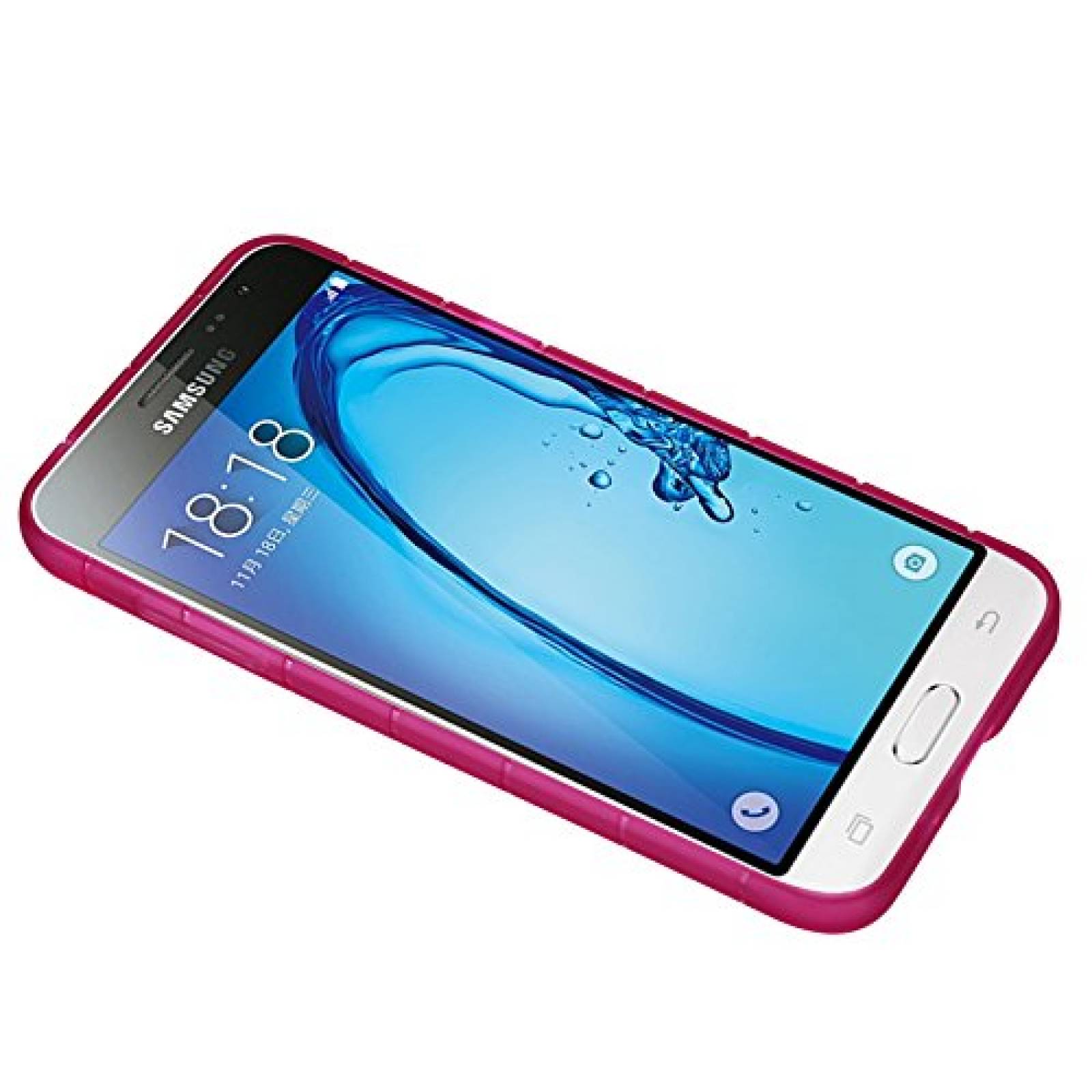 Funda Reiko TPU10-SAMJ3CLPK Crystalline Slim-Fit TPU Cas Clear/Pink