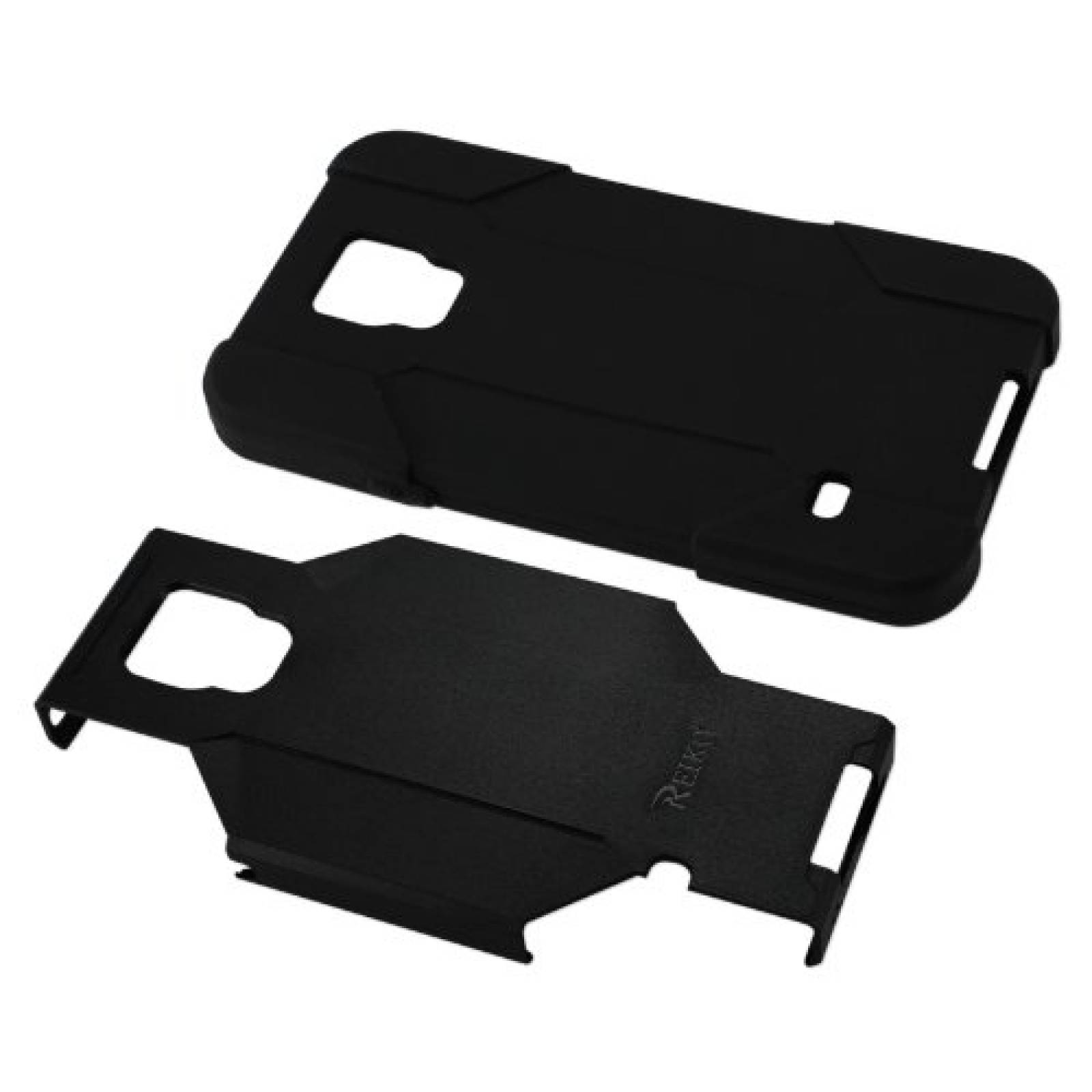 Funda Reiko Silicon Case and Protector Cover for Samsung ng - Black