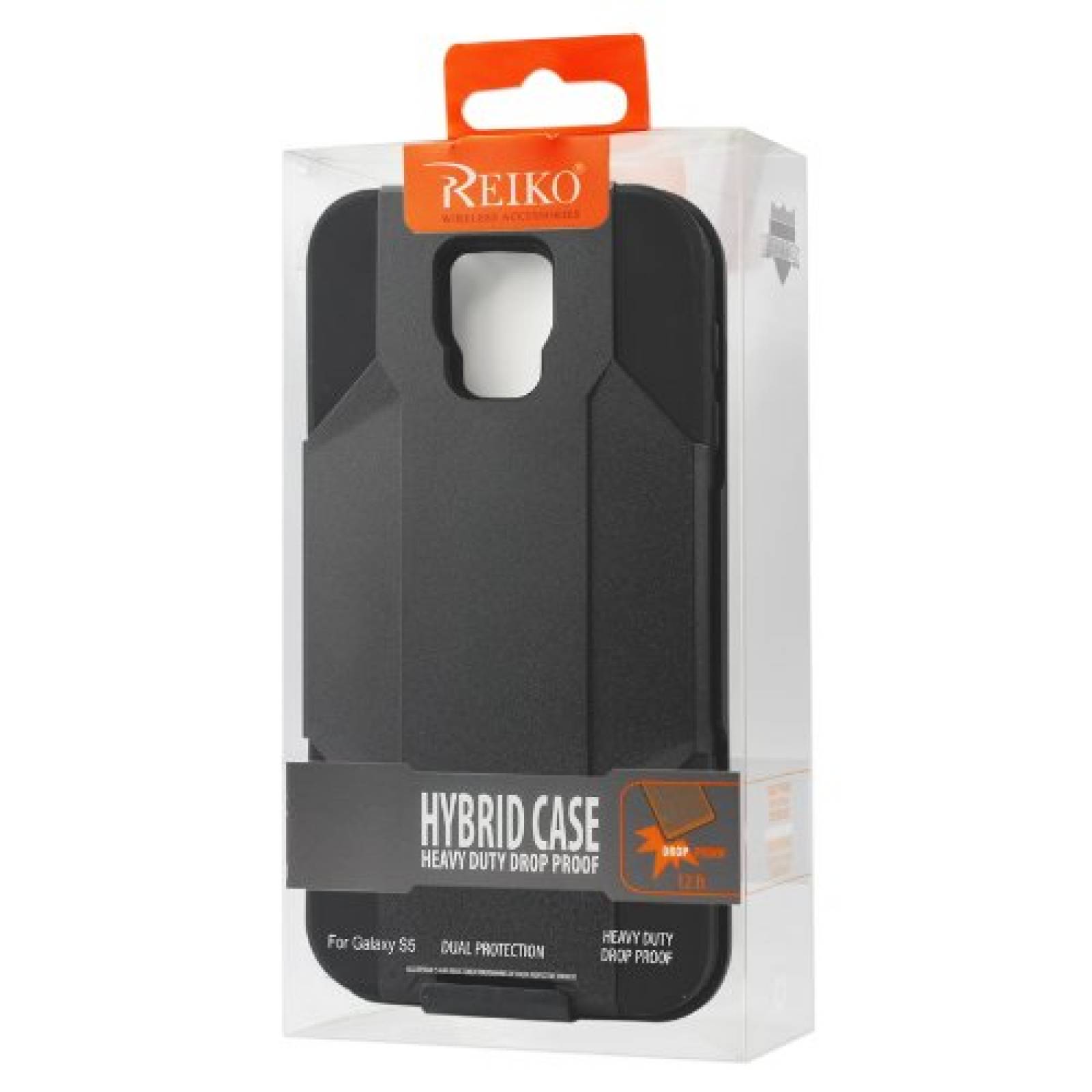 Funda Reiko Silicon Case and Protector Cover for Samsung ng - Black