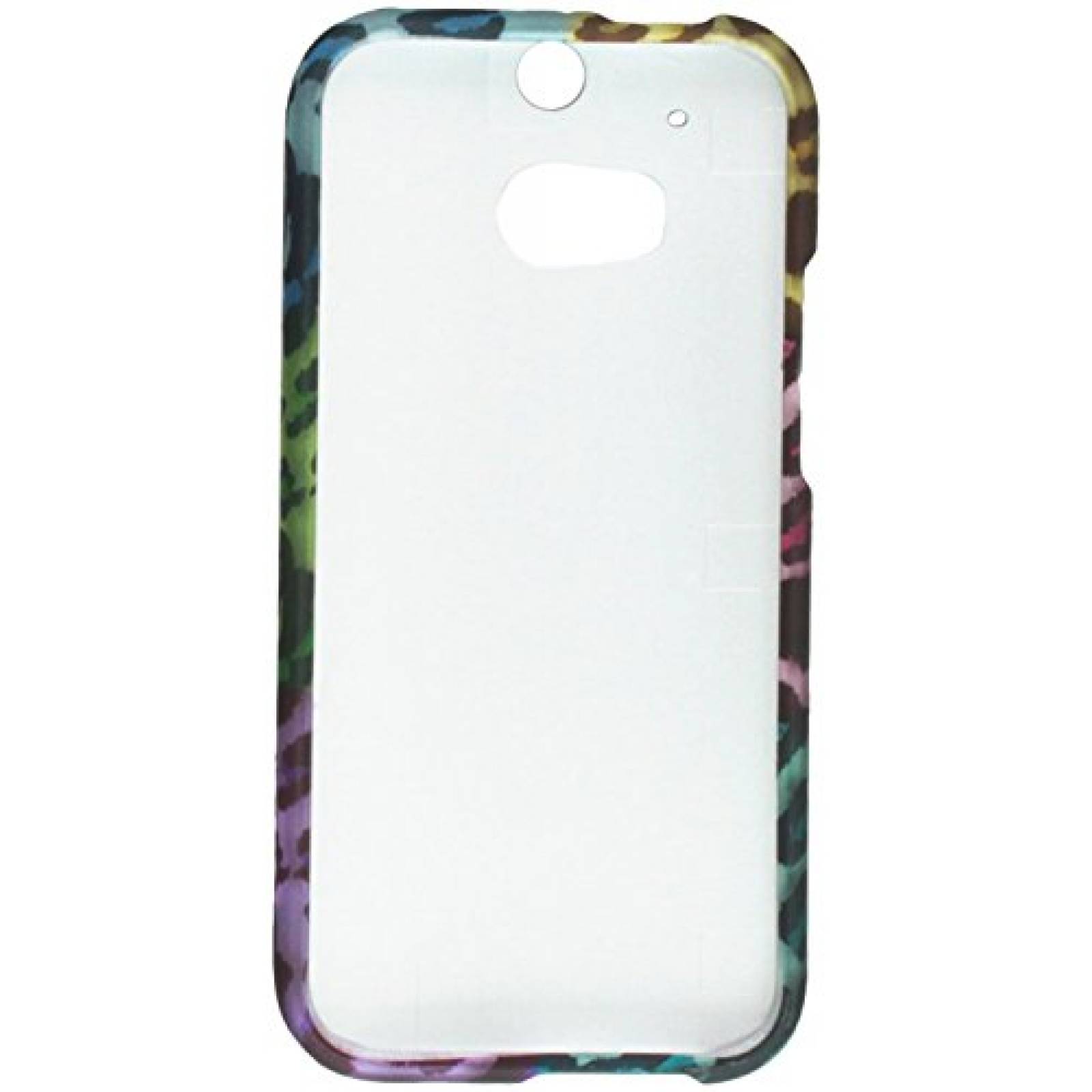 Funda HRWireless Rubberized Design Case for HTC One M8 - ul Leopard
