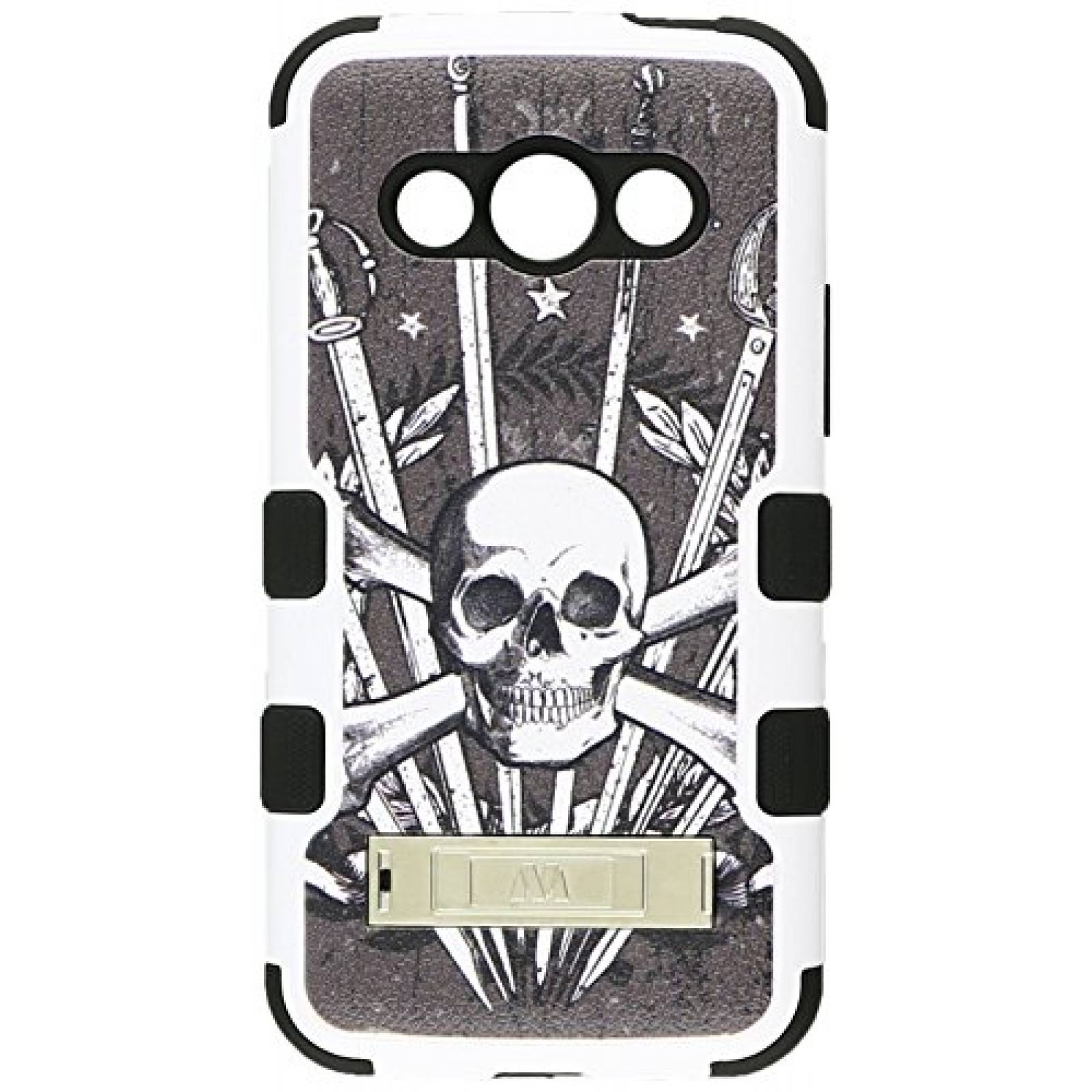 Funda MyBat Carrying Case for Samsung Galaxy Avant - Ret kull/Black