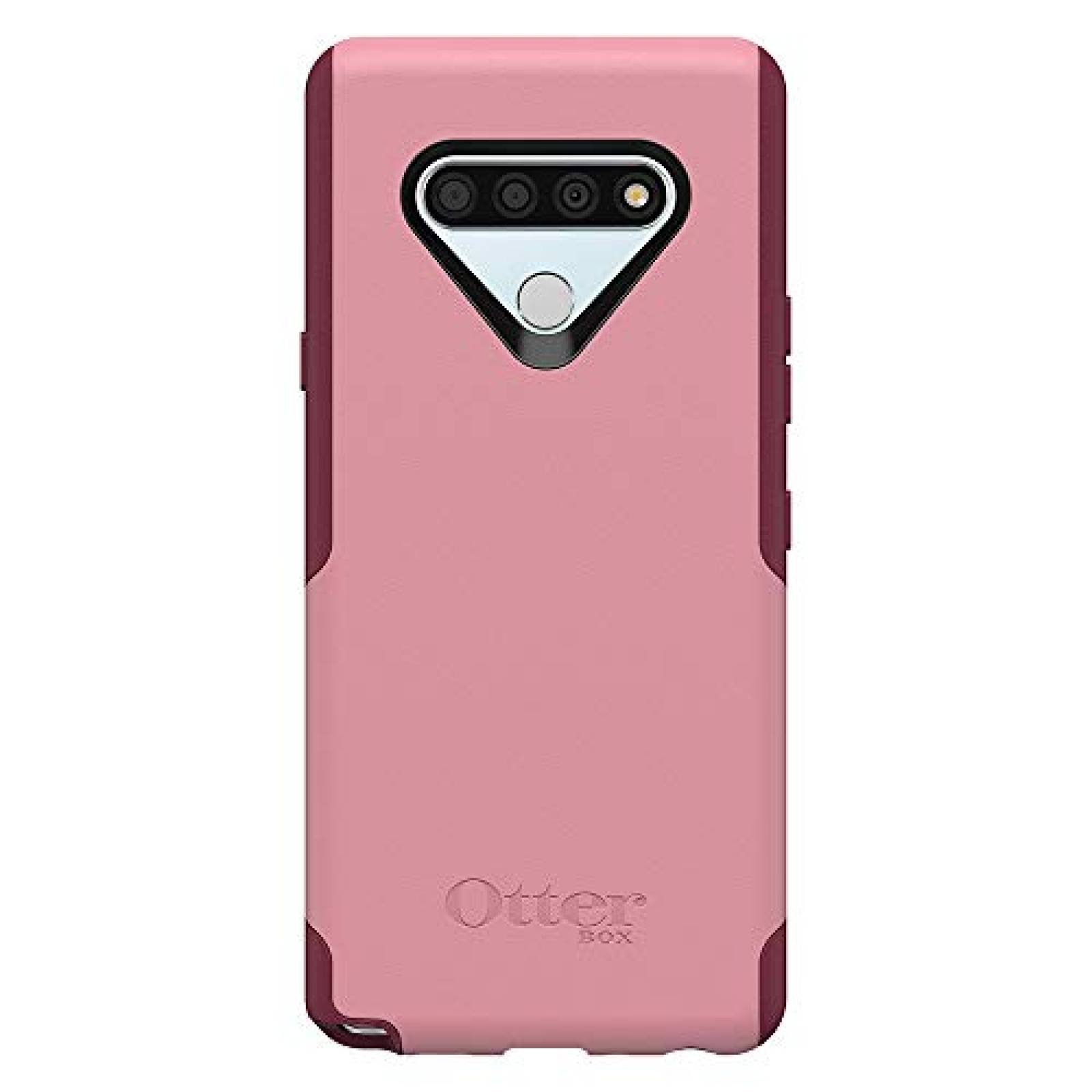 Funda Otterbox Commuter Lite Series Case for Lg Stylo 6  /Red Plum)
