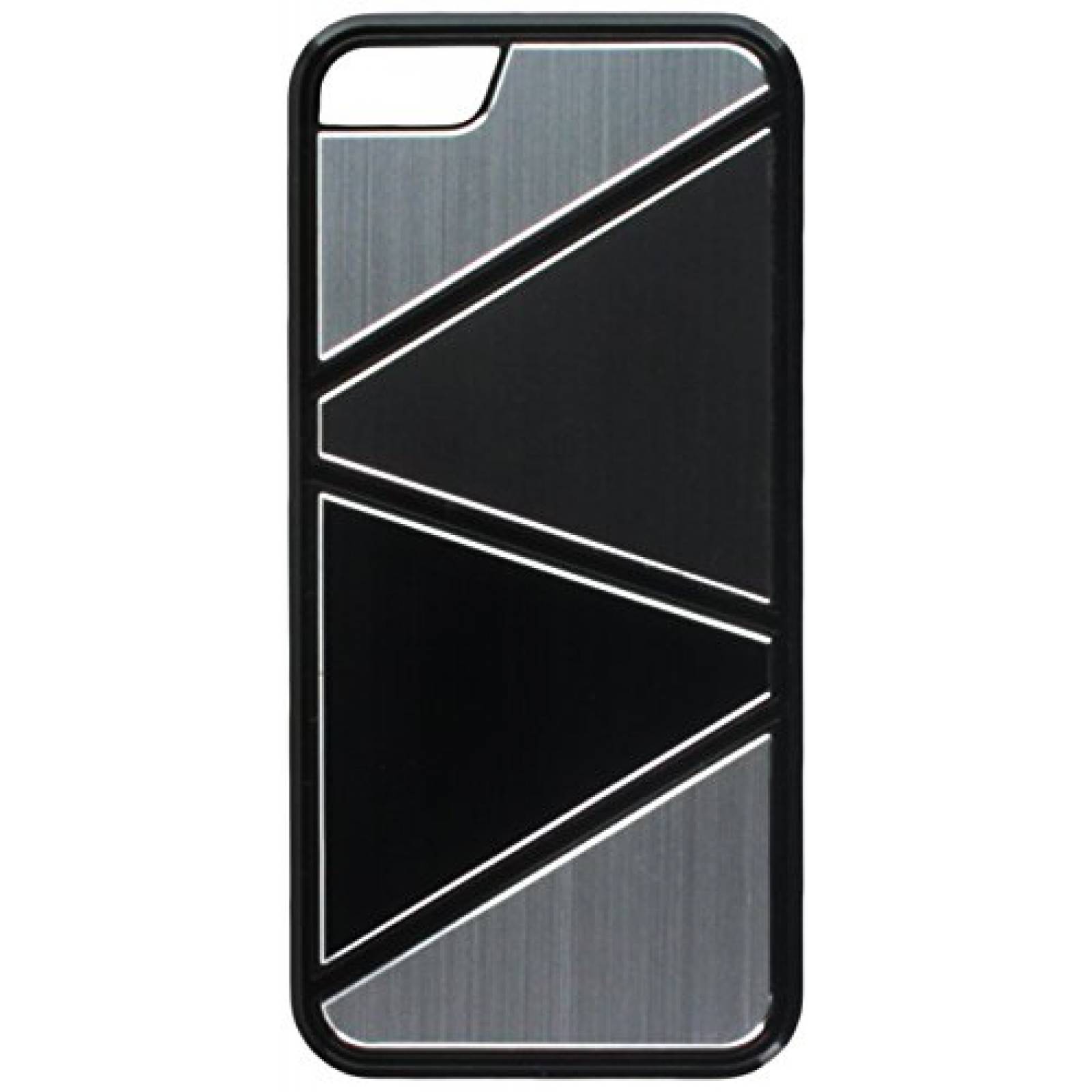 Funda NEX IP5MIX001MT Premium Metal Case for iPhone 5-1  Grey/Black