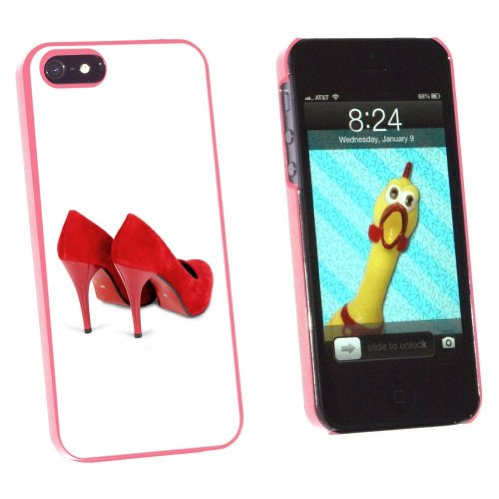 Funda Graphics and More - Carcasa rígida para iPhone 5 y Color Rosa