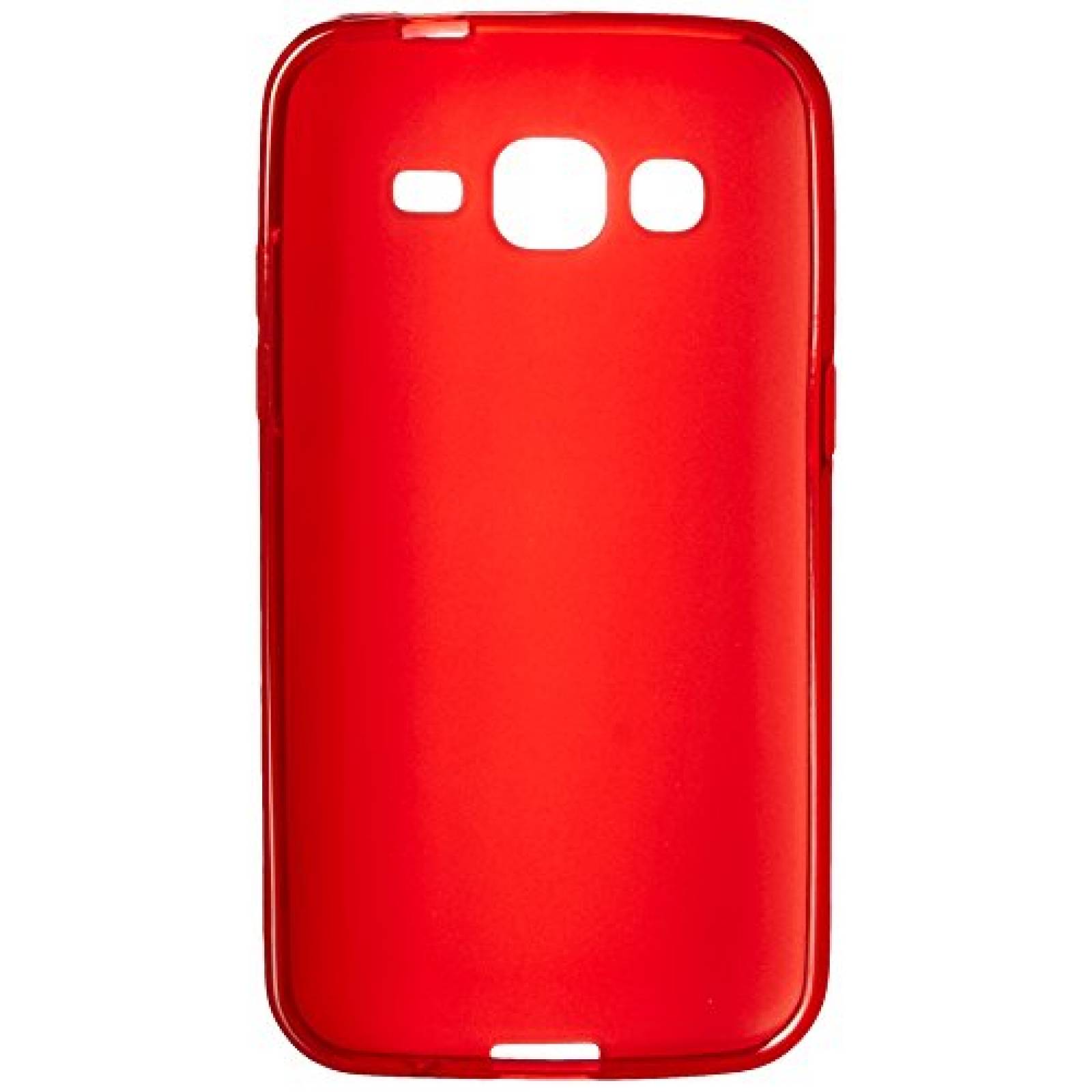 Funda HRWireless (TM - Carcasa para Samsung Galaxy Core lado, Rojo