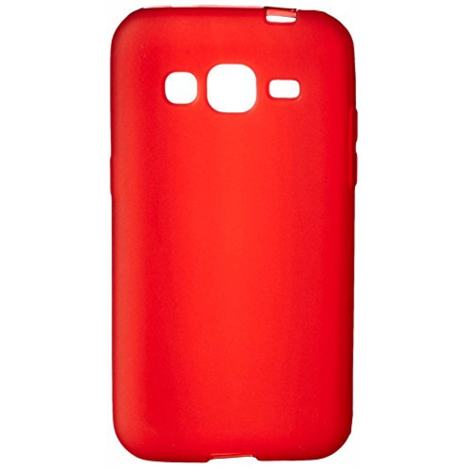 Funda HRWireless (TM - Carcasa para Samsung Galaxy Core lado, Rojo