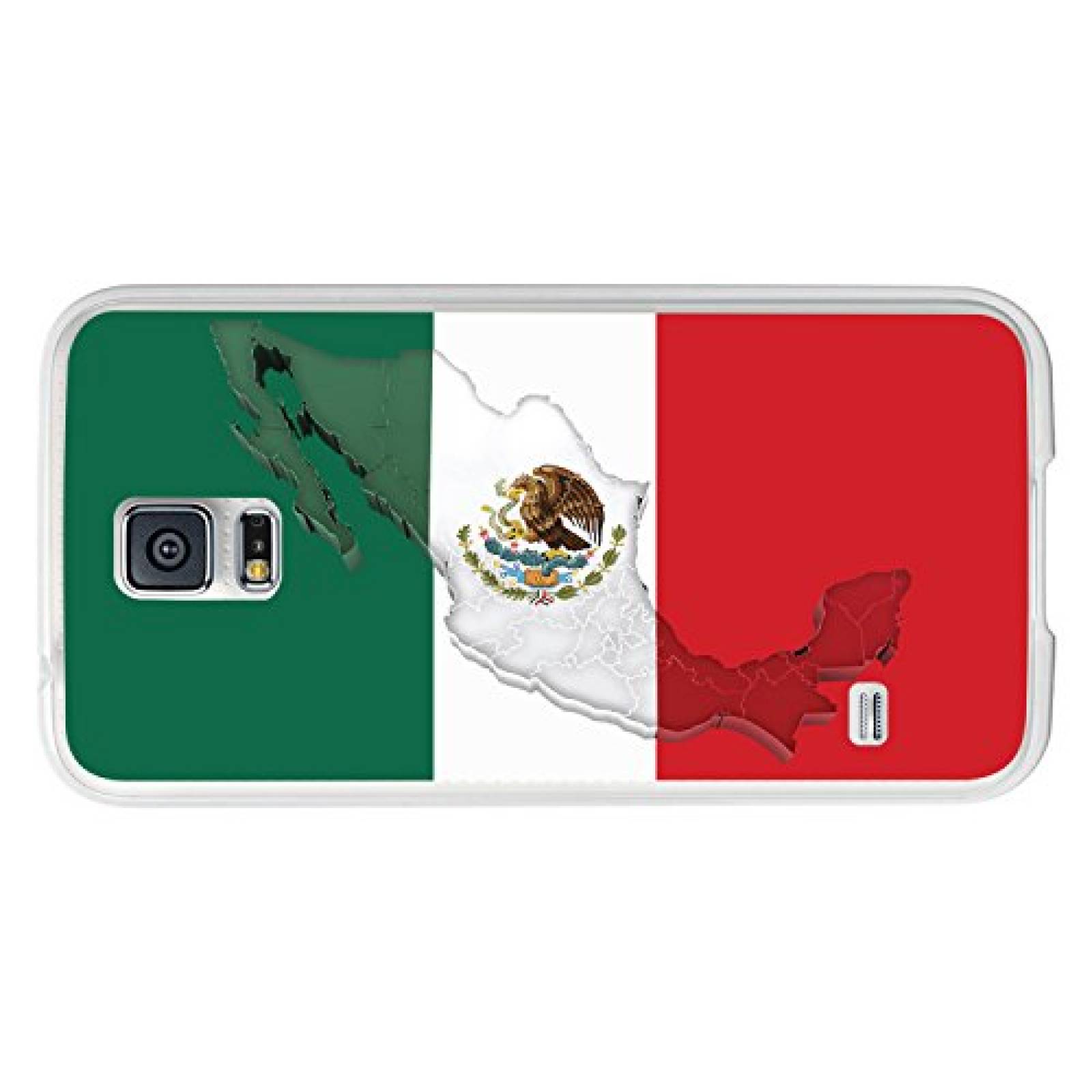 Funda cellet - Carcasa para Samsung Galaxy S5, TPU y PC su Bandera