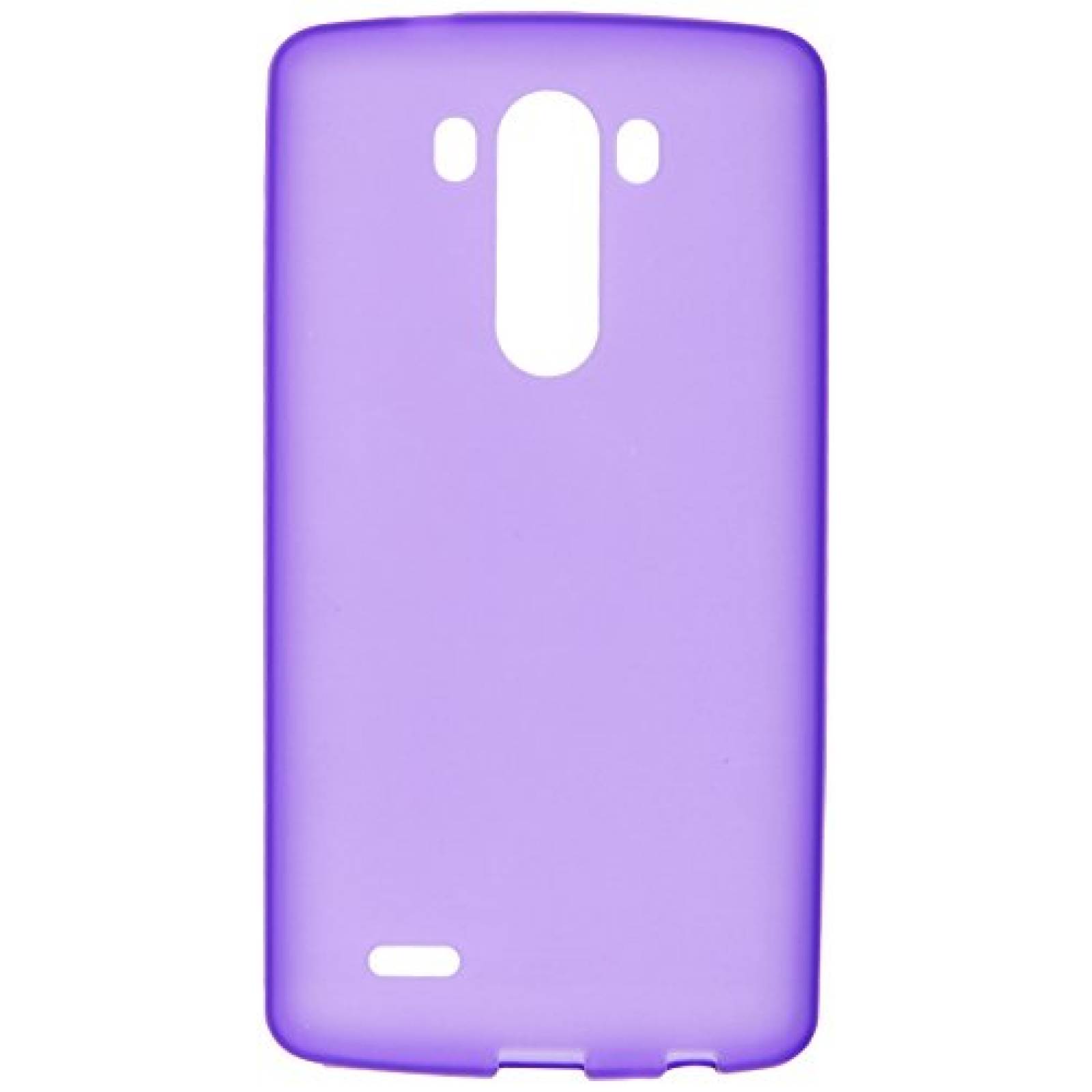 Funda JUJEO Double-Sided Matte TPU Case for LG G3 D850, g - Purple