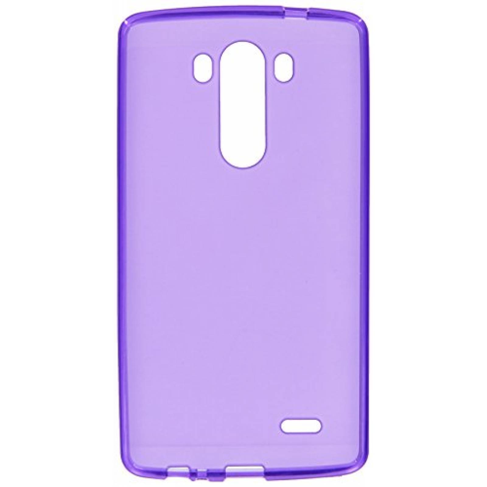 Funda JUJEO Double-Sided Matte TPU Case for LG G3 D850, g - Purple