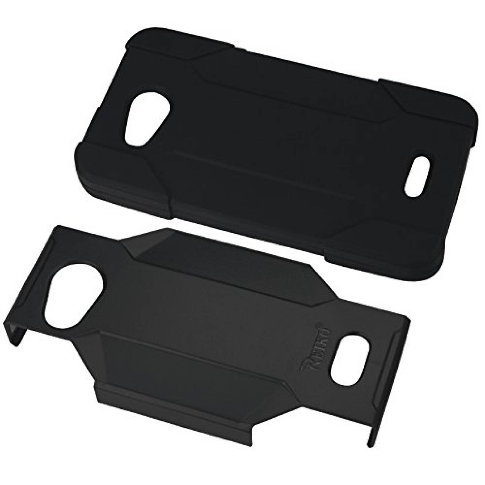 Funda Reiko Silicone Case with Clip Cell Phone Case for ng - Black