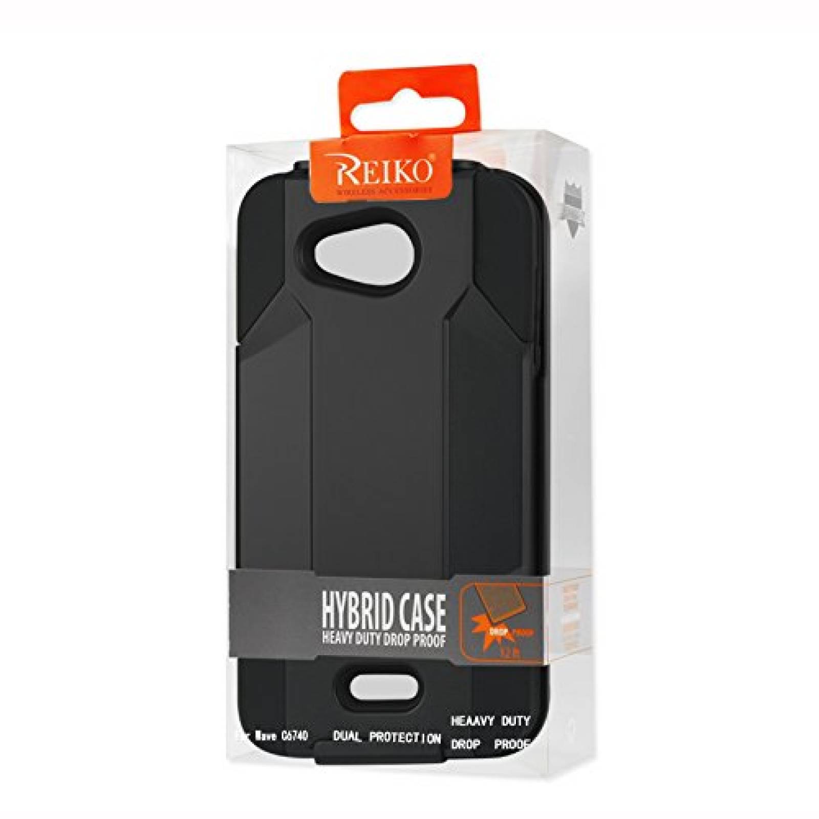 Funda Reiko Silicone Case with Clip Cell Phone Case for ng - Black