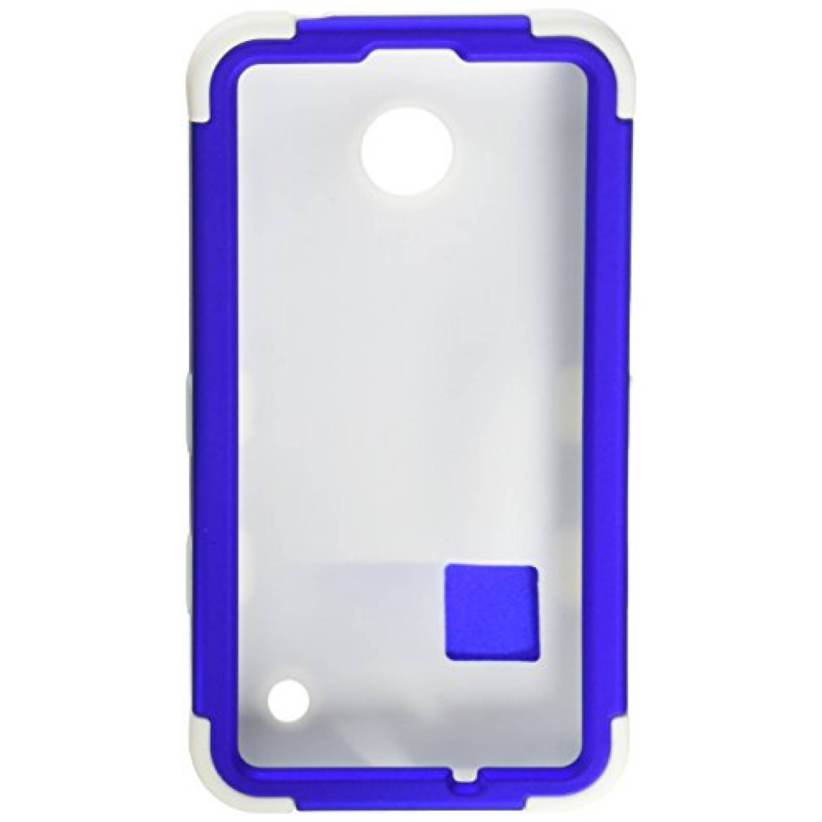 Funda Asmyna Nokia Lumia 635 Tuff - Carcasa híbrida para nco sólido