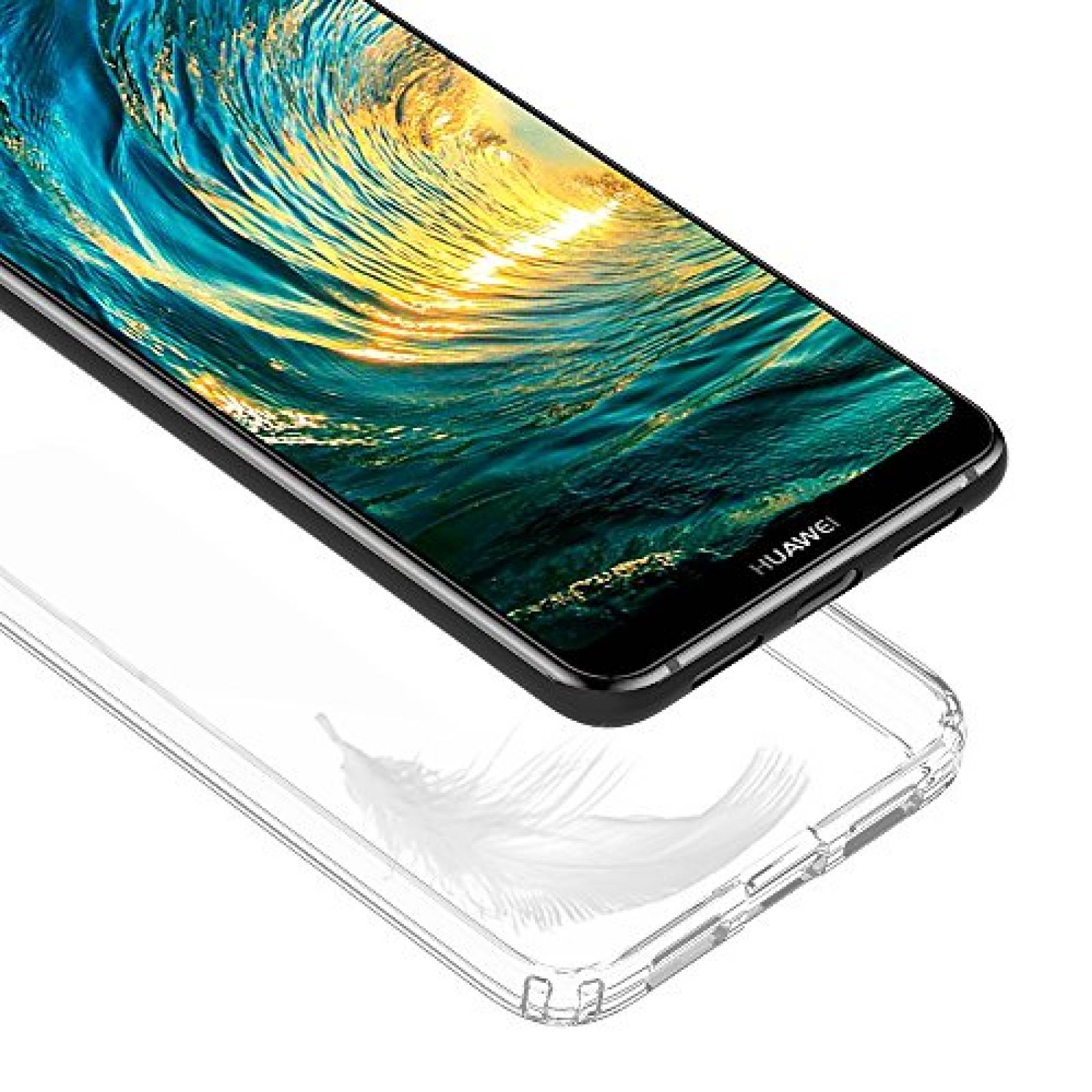 Funda Idenmex Funda Case para Huawei P20 Pro, Acrílico R ansparente