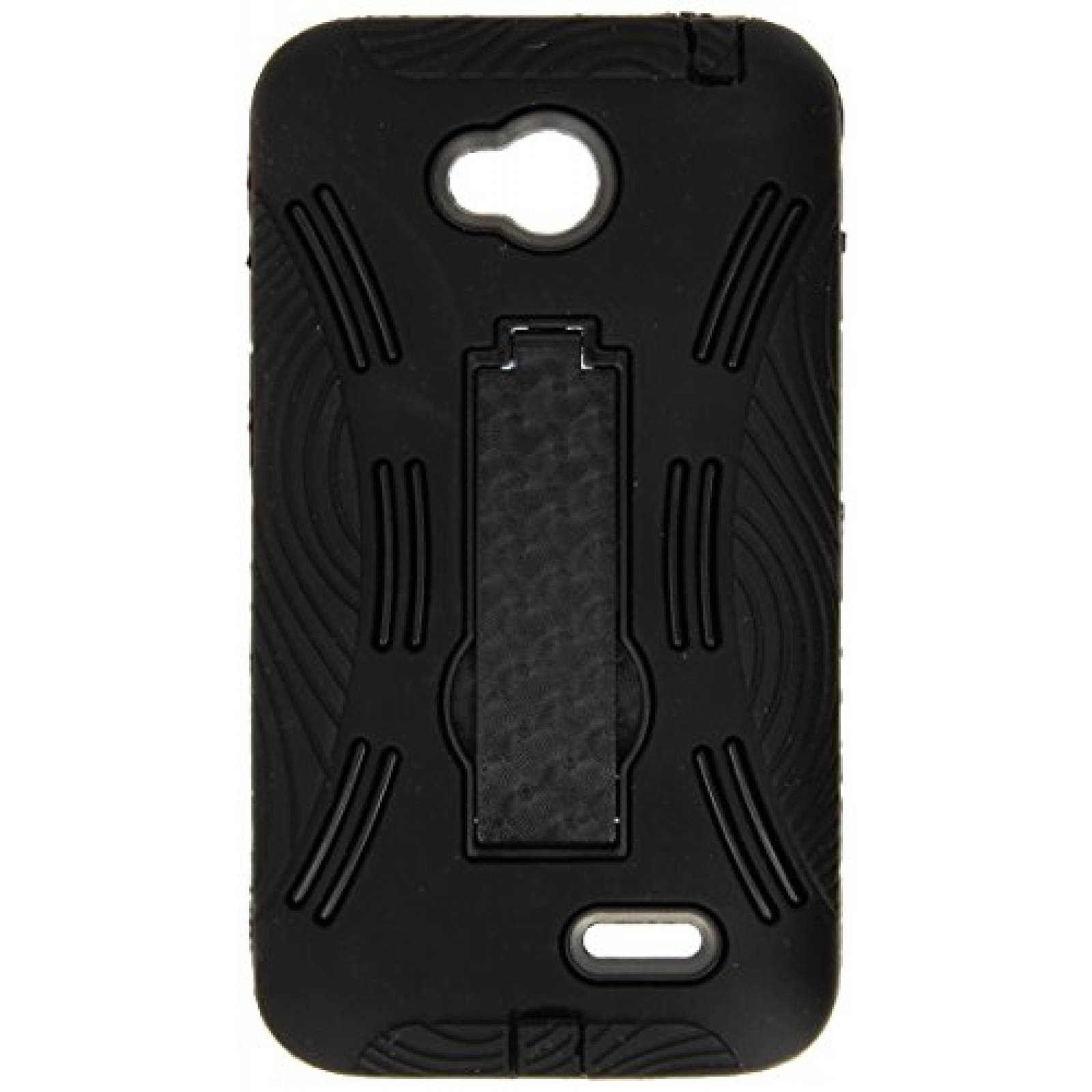 Funda Asmyna Symbiosis Estuche Protector con Soporte par L70, Negro