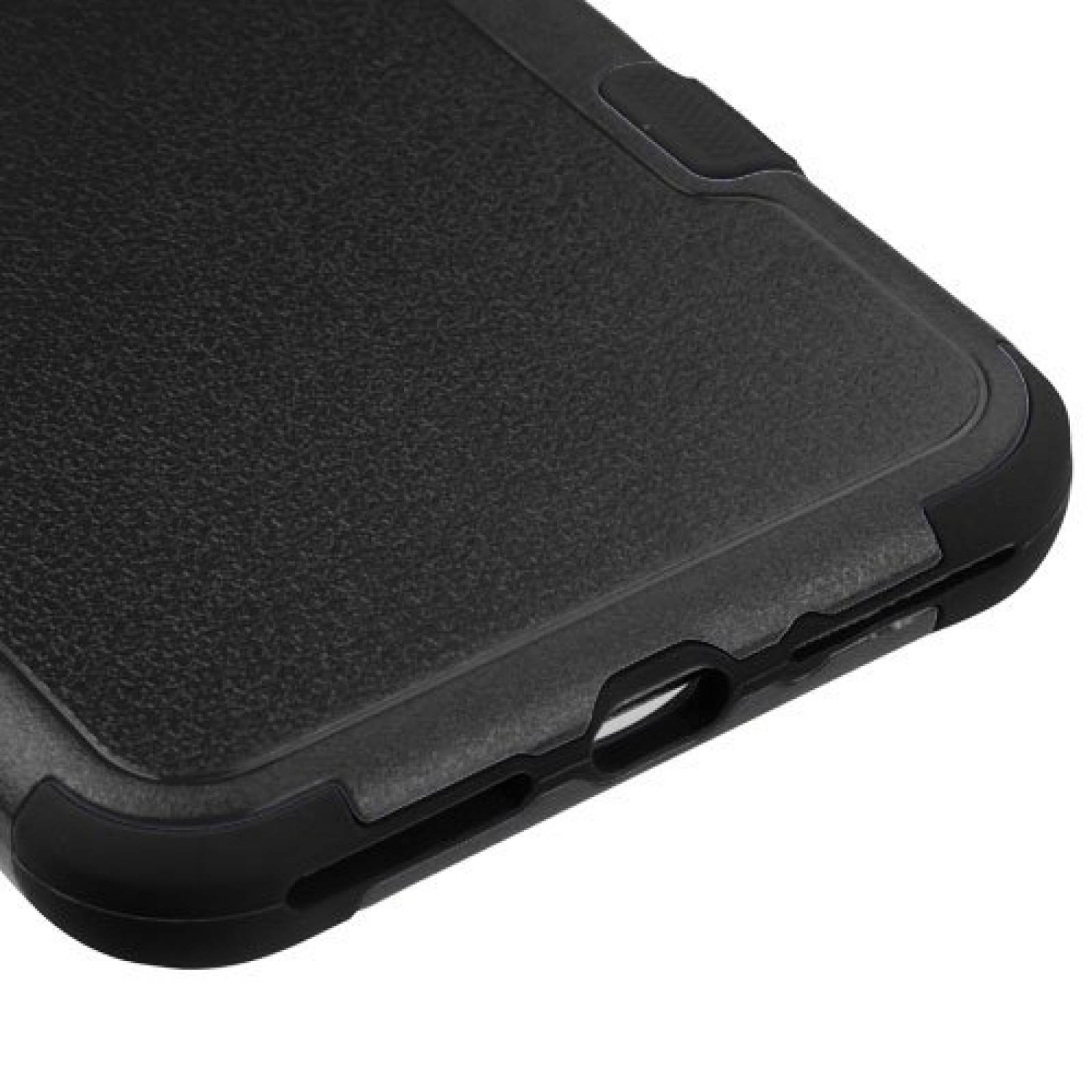 Funda Funda Case para iPhone 7 Plus Doble Protector de U as (Negro)