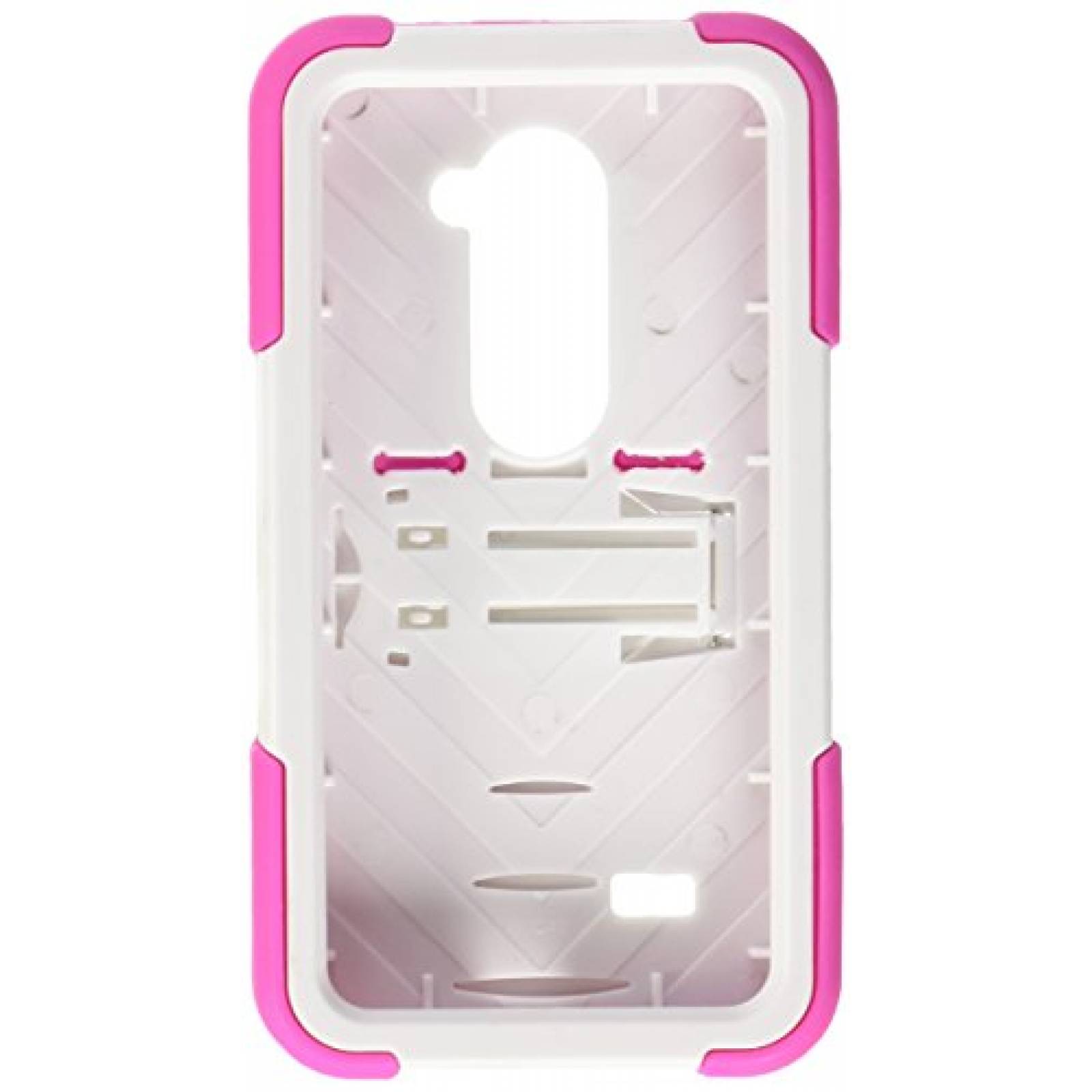 Funda Eagle Cell Phone Case for LG Tribute 2 LS665 Desti e Hot Pink