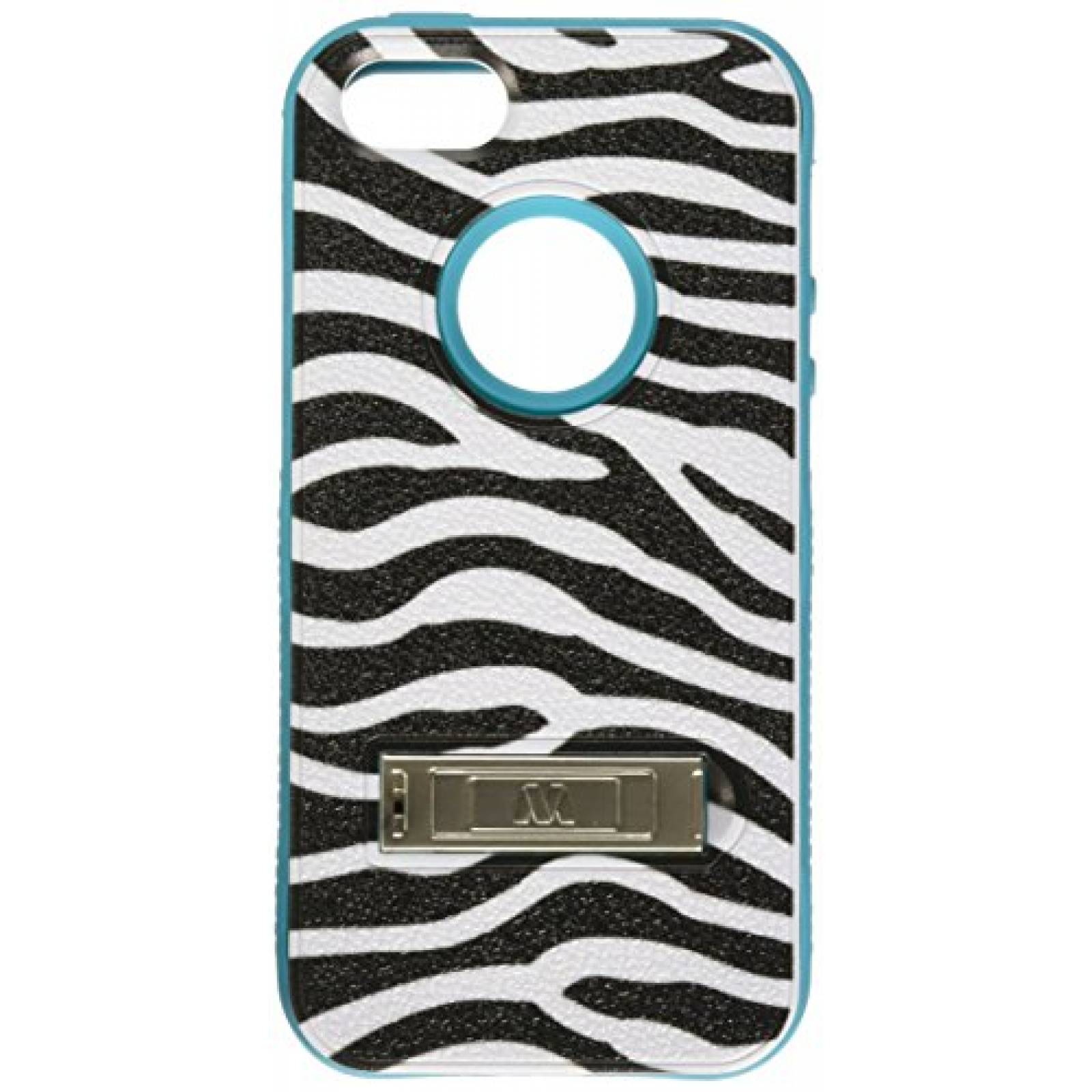 Funda Asmyna Carcasa de silicona para iPhone 5 y 5S (con a tropical
