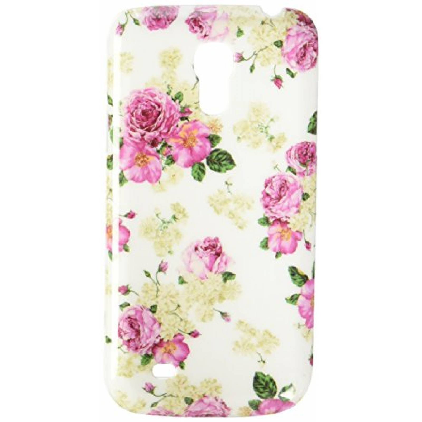 Funda JUJEO Estuche de Transporte para Samsung Galaxy S4 sas Flores