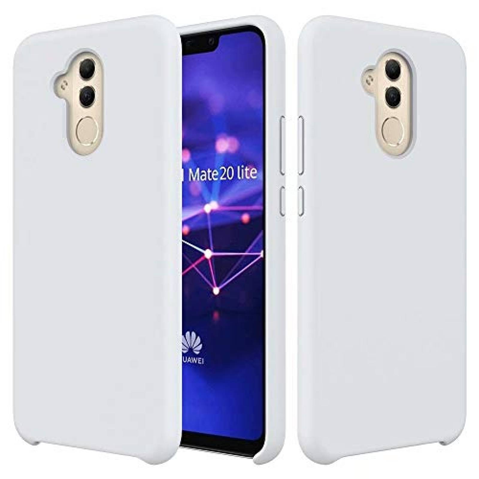 Funda CoverLab Funda Case para Huawei Mate 20 Lite, Prot lor Blanco