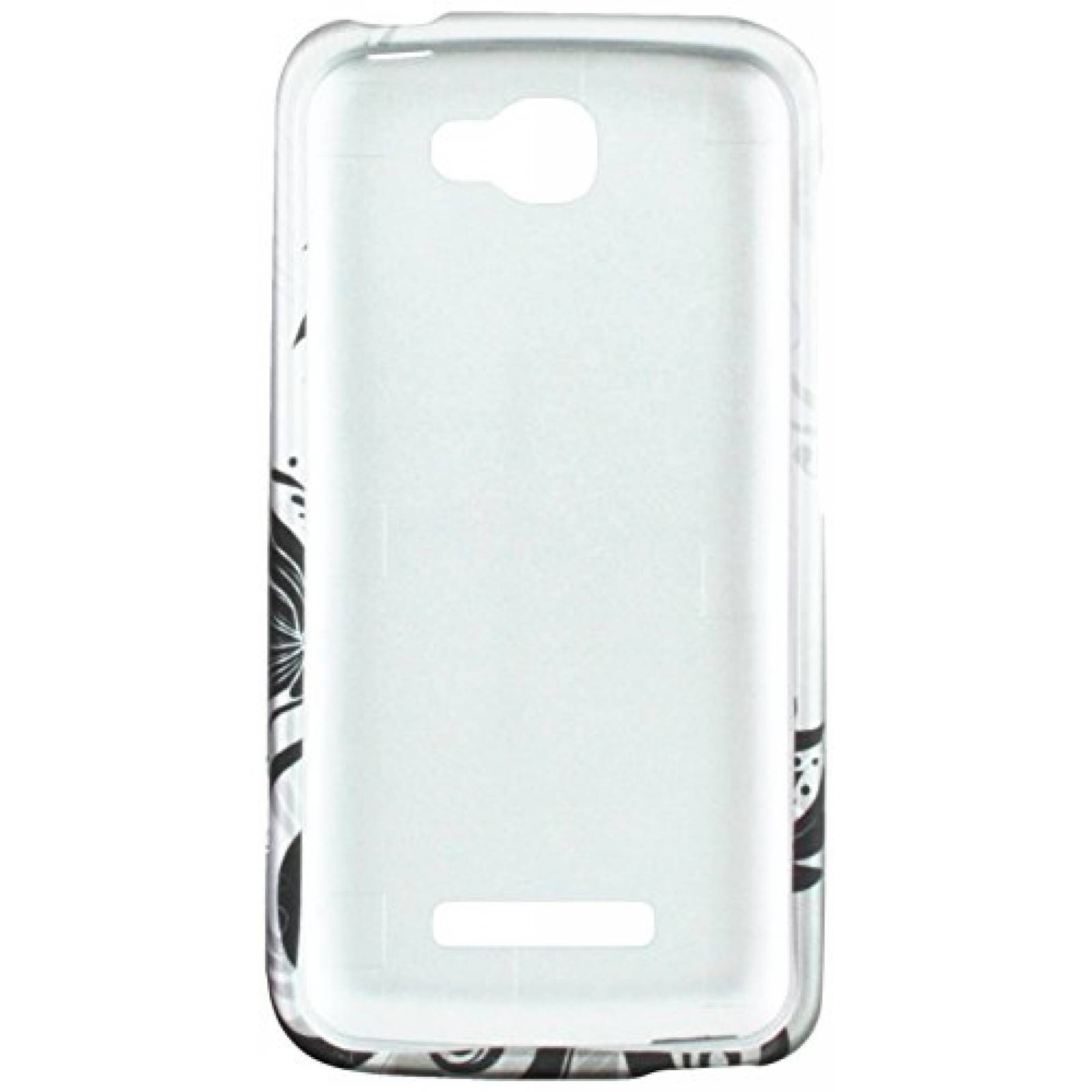 Funda Zizo Alcatel One Touch Feroz 2 7040T rígida recubi egro vides