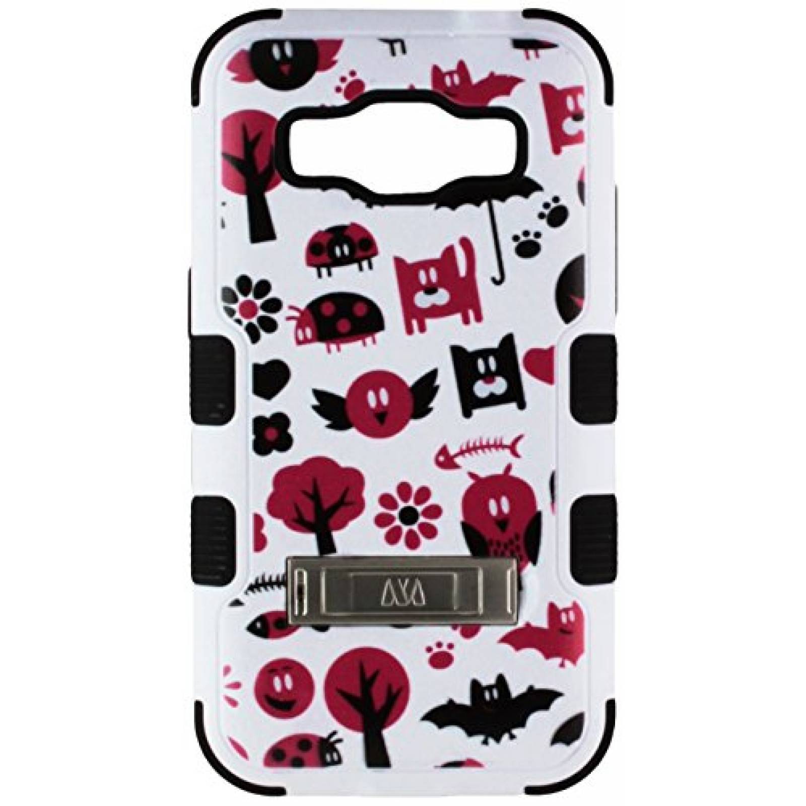 Funda MyBat Samsung G360 Prevail LTE Tuff Hybrid Protect ures/Black