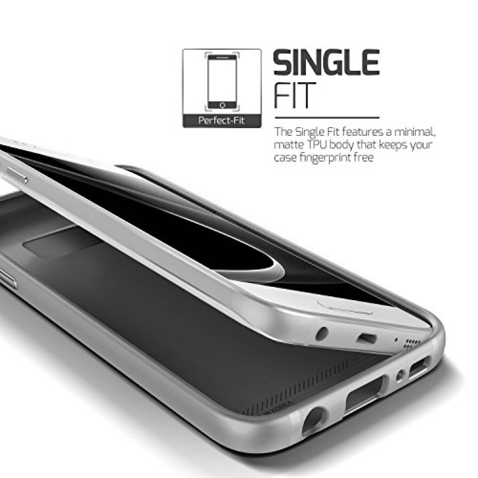 Funda Verus Galaxy S7 Case, VRS Design [Single Fit][Smok Samsung S7
