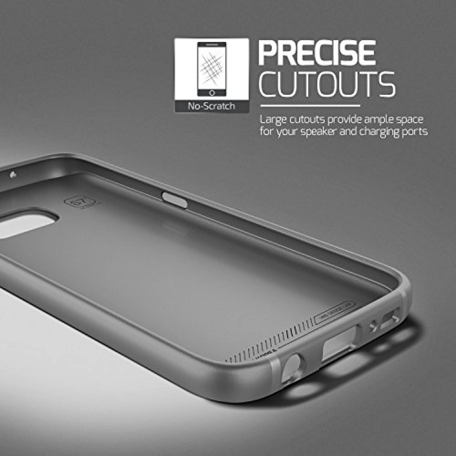 Funda Verus Galaxy S7 Case, VRS Design [Single Fit][Smok Samsung S7