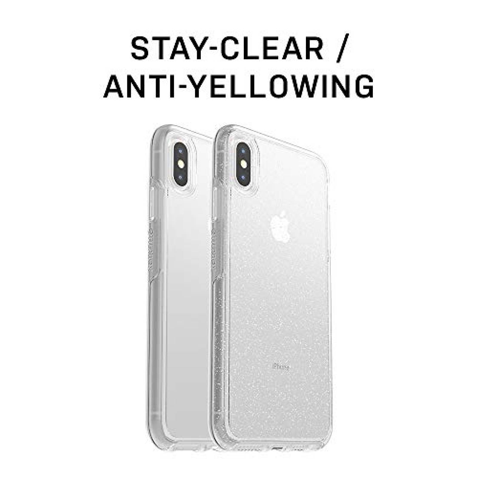 Funda Otterbox Symmetry Series para iPhone X (Solamente)  Plateada)