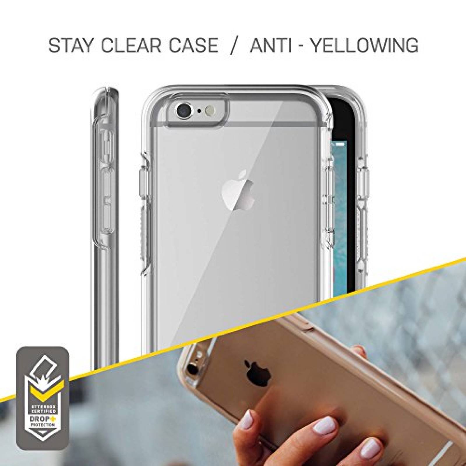 Funda OtterBox SYMMETRY CLEAR SERIES Case for iPhone 6/6 EAR/CLEAR)