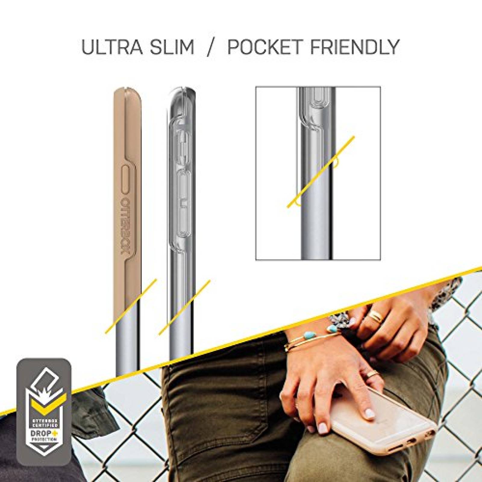 Funda OtterBox SYMMETRY CLEAR SERIES Case for iPhone 6/6 EAR/CLEAR)