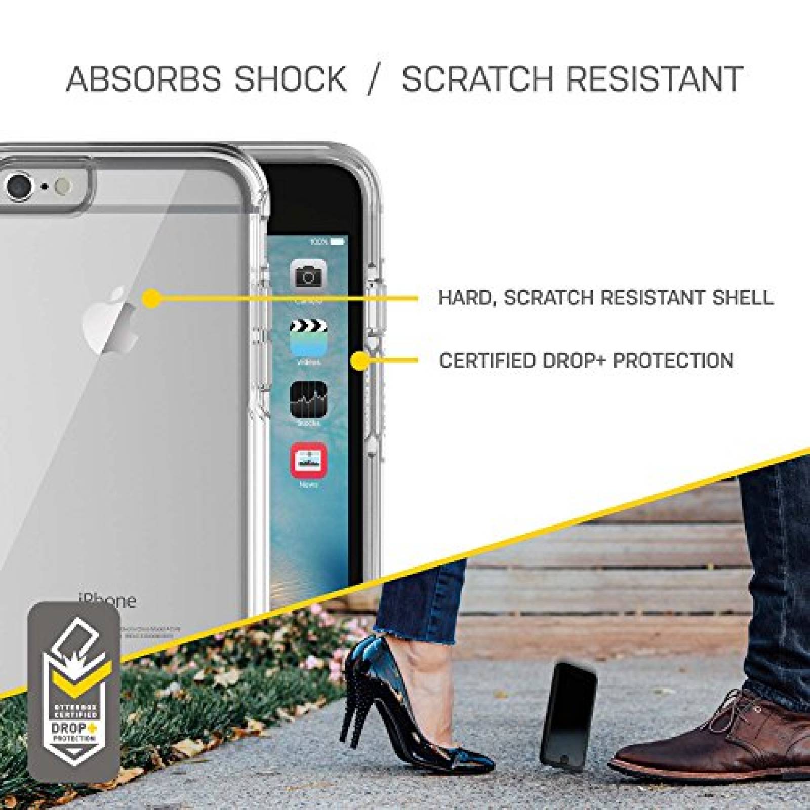 Funda OtterBox SYMMETRY CLEAR SERIES Case for iPhone 6/6 EAR/CLEAR)